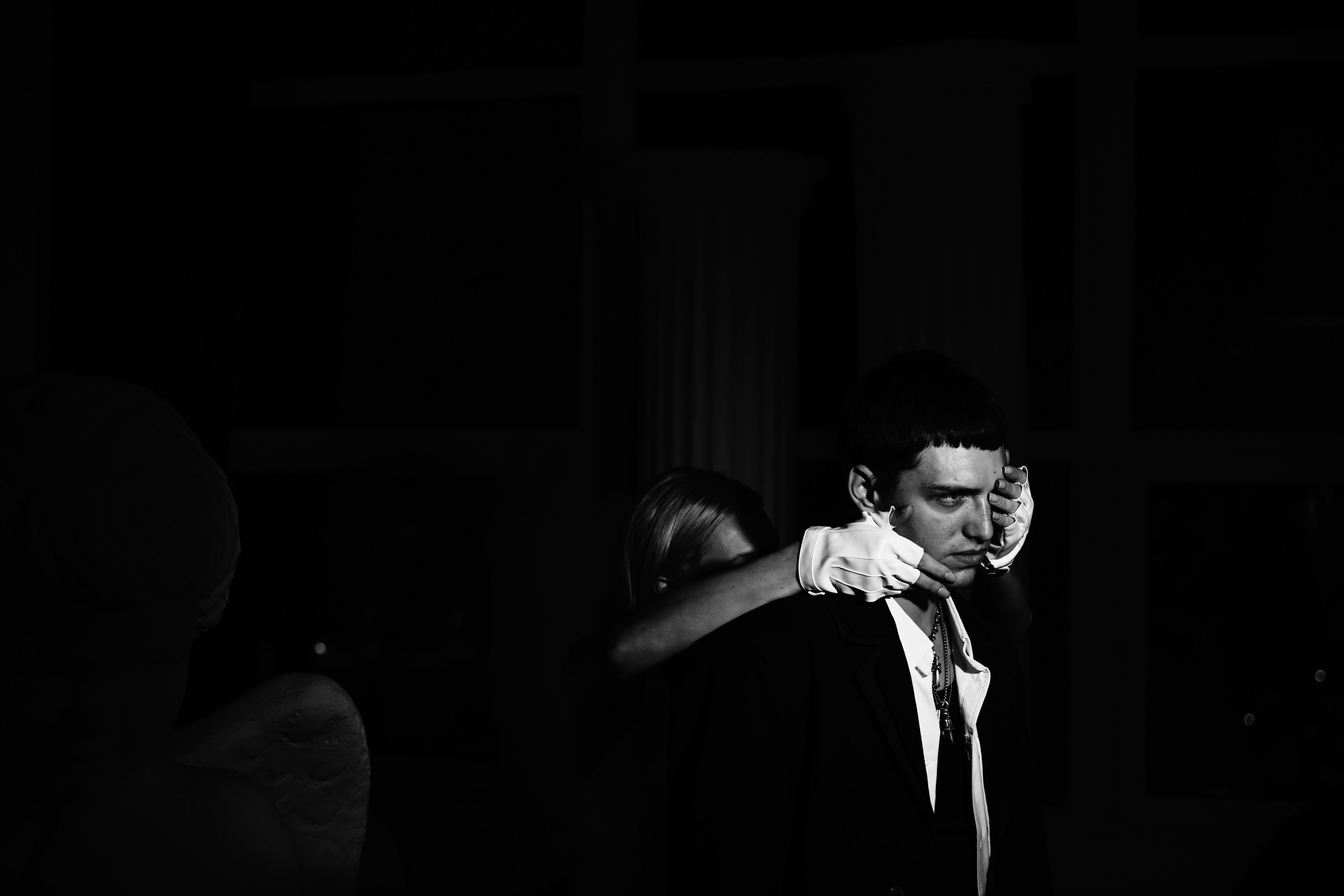 Студия. Рок. ЧБ. Кристина Еноктаева Фотограф Москва