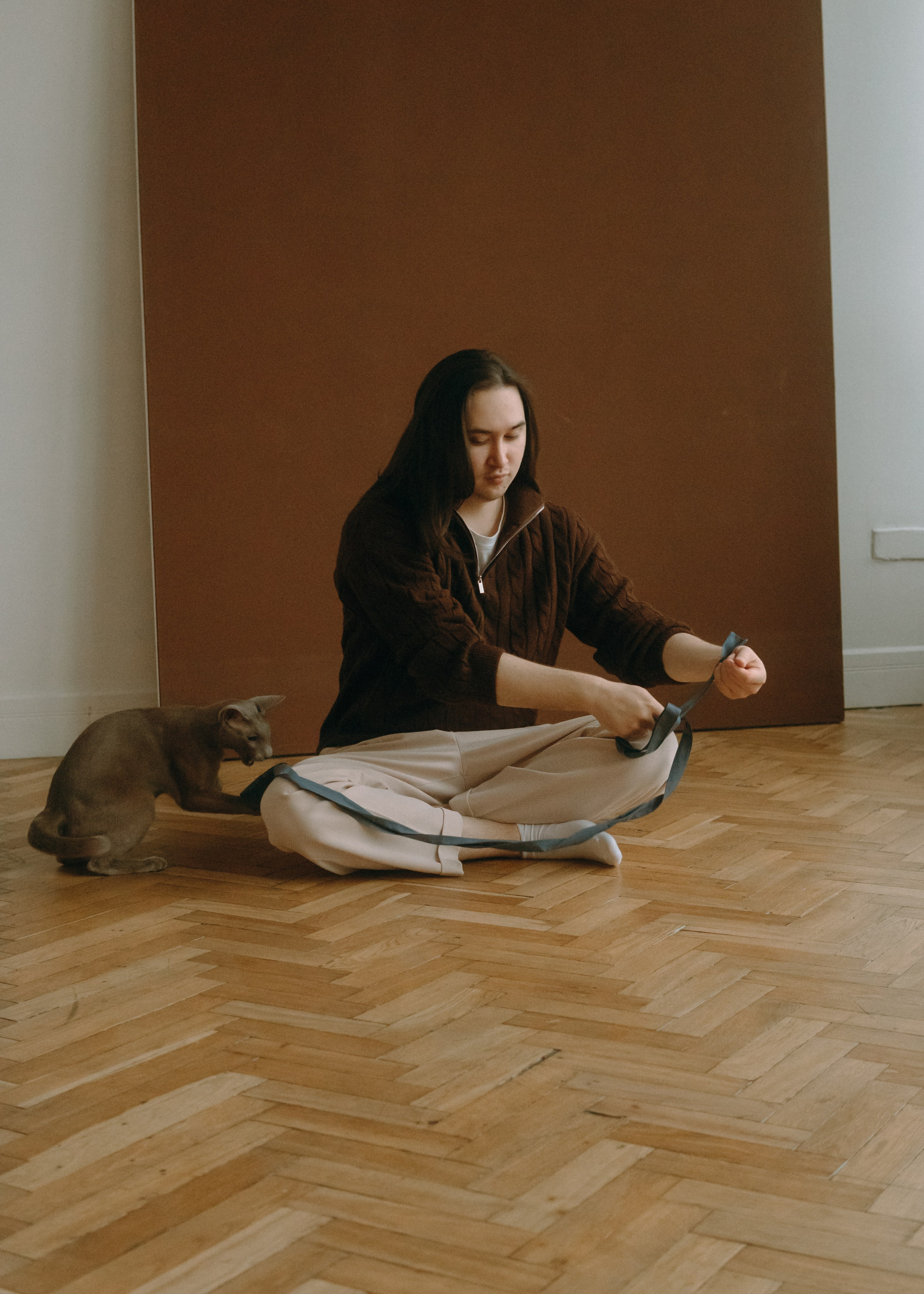 Амина, Булат и Орион. Фотограф-анималист Ксения Воробьева, Москва