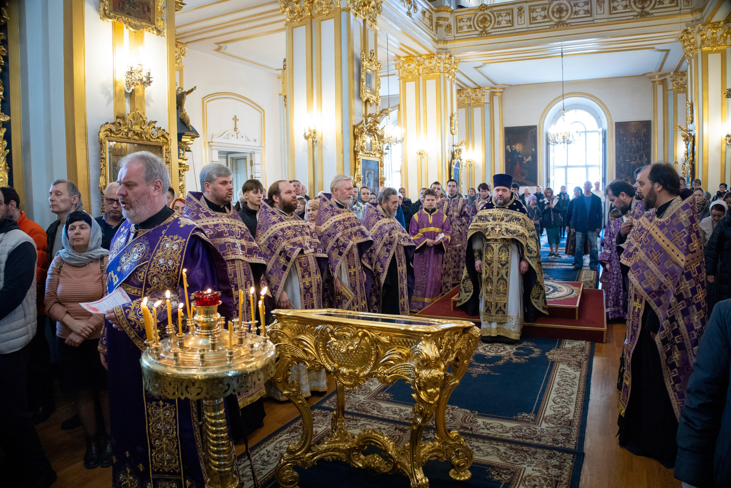 НЕДЕЛЯ ПРЕПОДОБНОГО ИОАННА ЛЕСТВИЧНИКА. ДЕНЬ ПАМЯТИ ПРЕПОДОБНОГО АЛЕКСИЯ, ЧЕЛОВЕКА БОЖИЕГО. НИКОЛО-БОГОЯВЛЕНСКИЙ МОРСКОЙ СОБОР