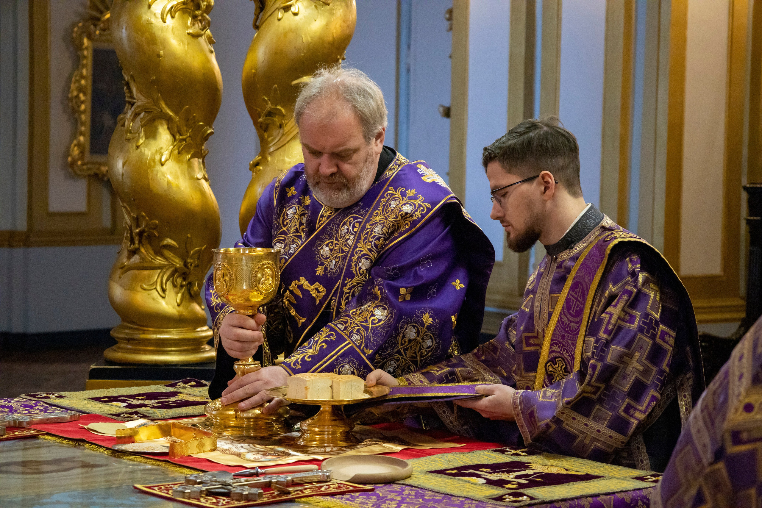 ЗАГОВЕНЬЕ НА ВЕЛИКИЙ ПОСТ. ПРОЩЕНОЕ ВОСКРЕСЕНЬЕ. НИКОЛО-БОГОЯВЛЕНСКИЙ МОРСКОЙ СОБОР