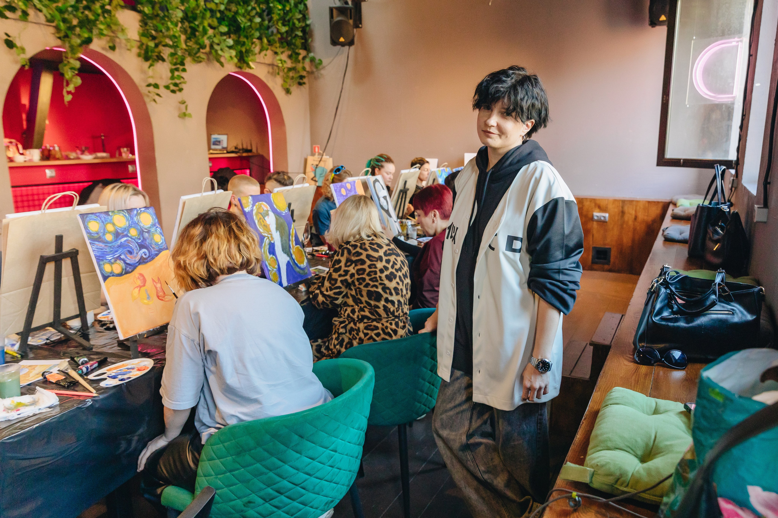 Арт-вечеринка. Семейный фотограф в Санкт-Петербурге Ева Маркова