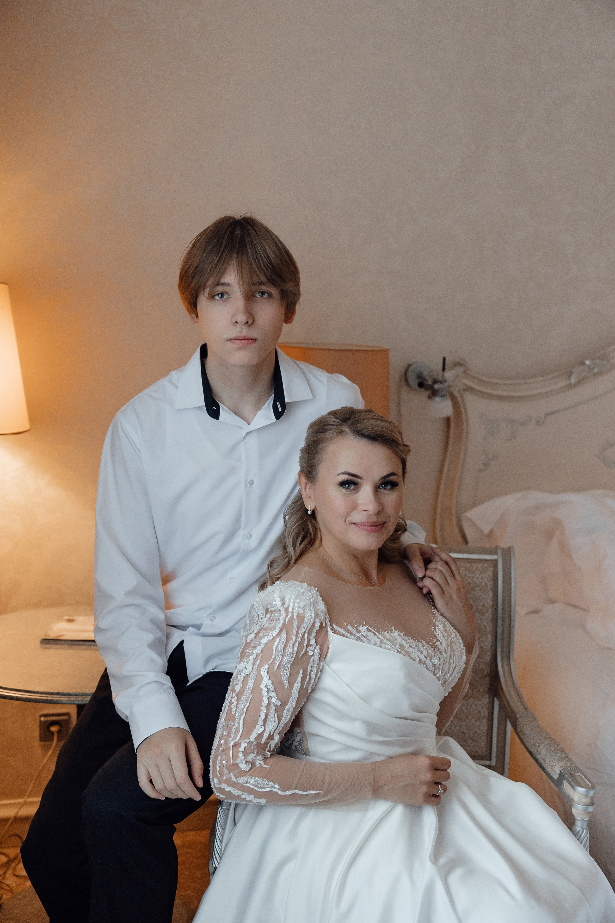 Свадебная фотосессия в Radisson Collection Hotel Moscow. Свадебный фотограф в Москве Дарья Олендарёва