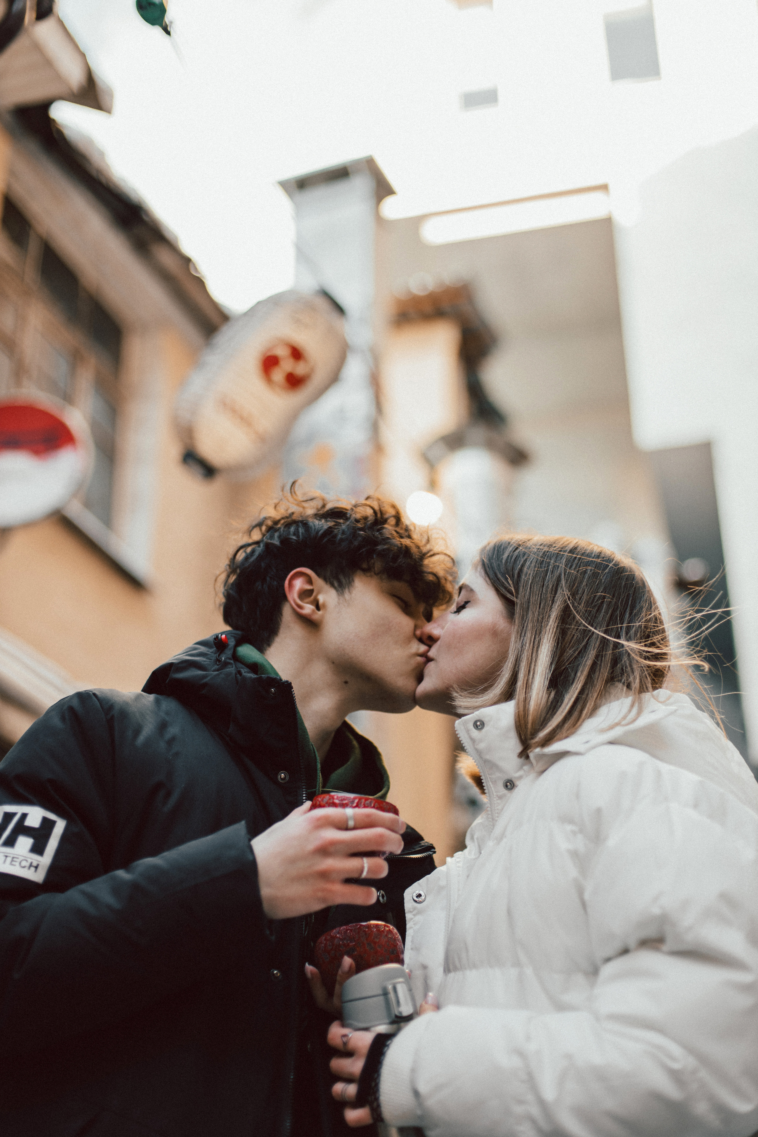 Аля и Саша в японском квартале. Свадебный и портретный фотограф в Москве Кристина Золотова