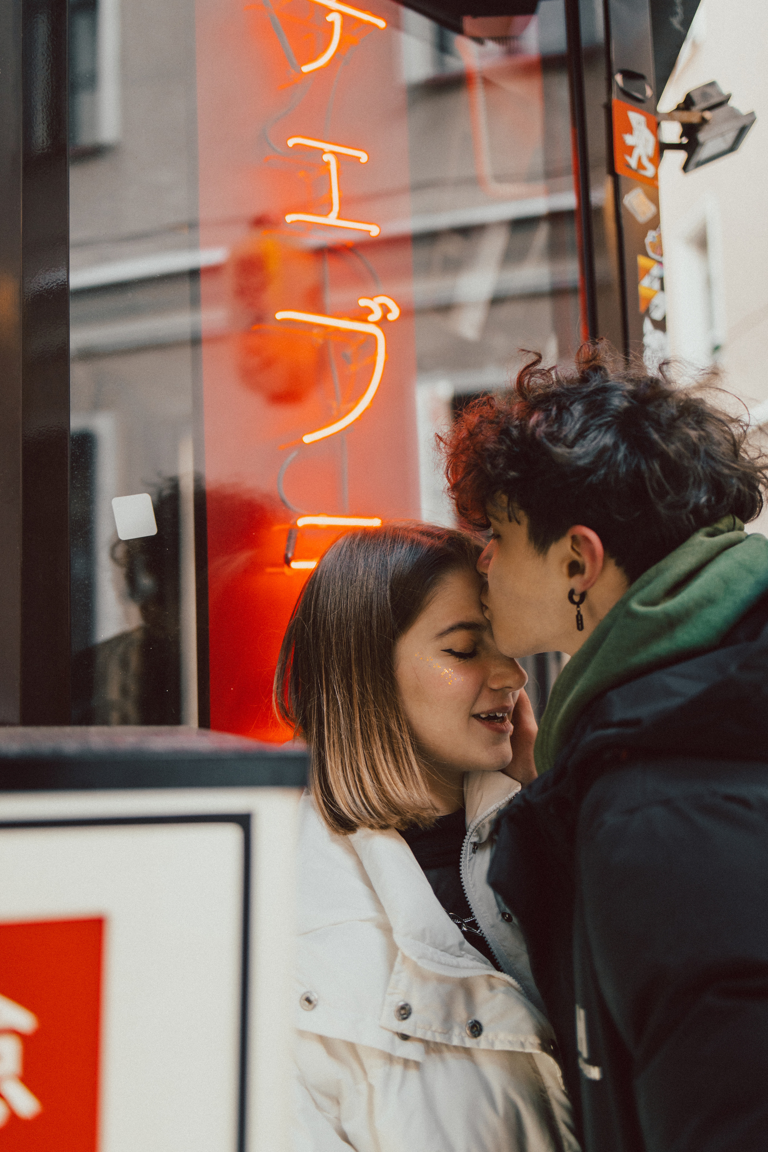 Аля и Саша в японском квартале. Свадебный и портретный фотограф в Москве Кристина Золотова