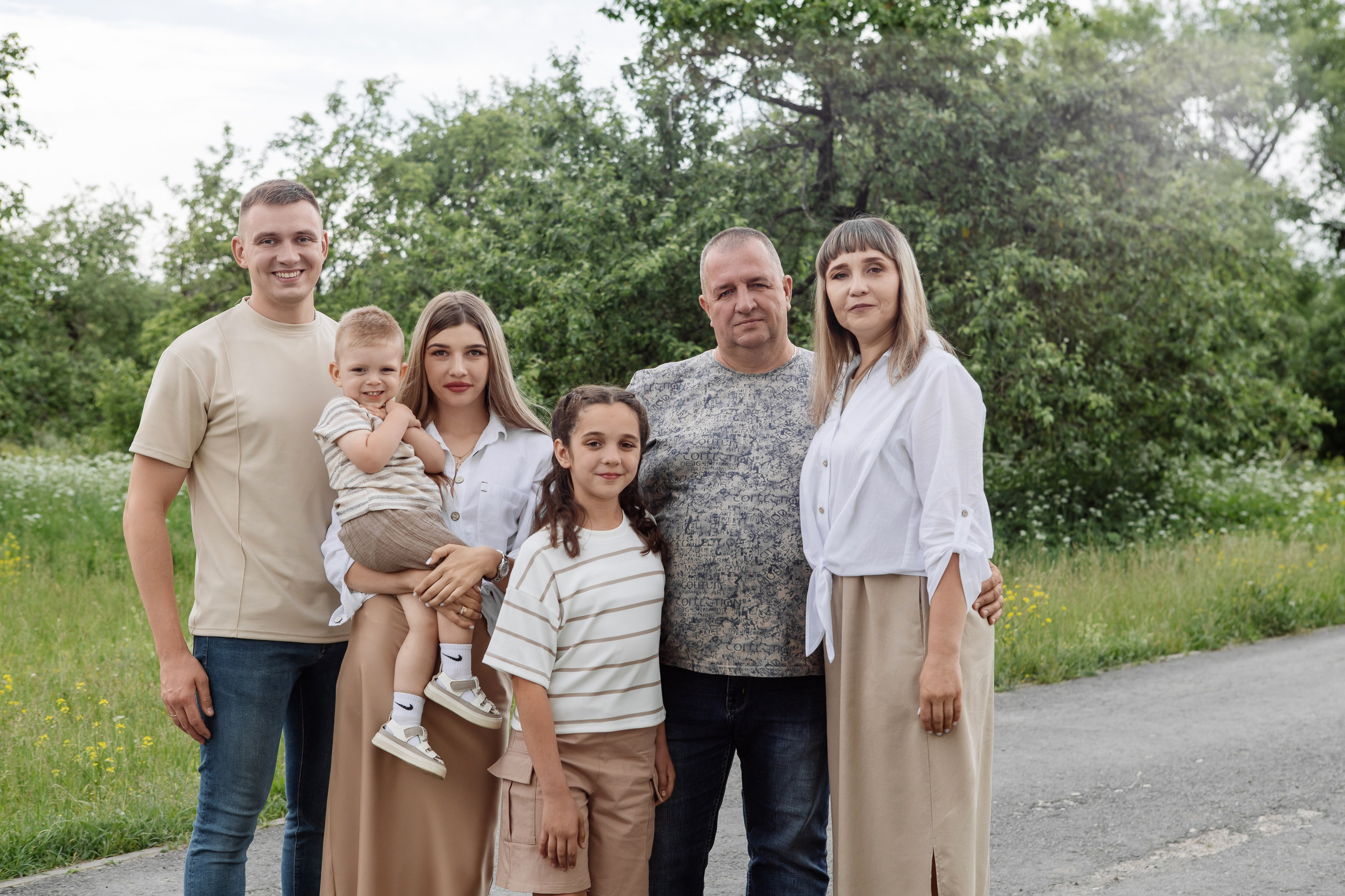 Елена и её большая семья. Свадебный, репортажный фотограф в Москве Татьяна Семина