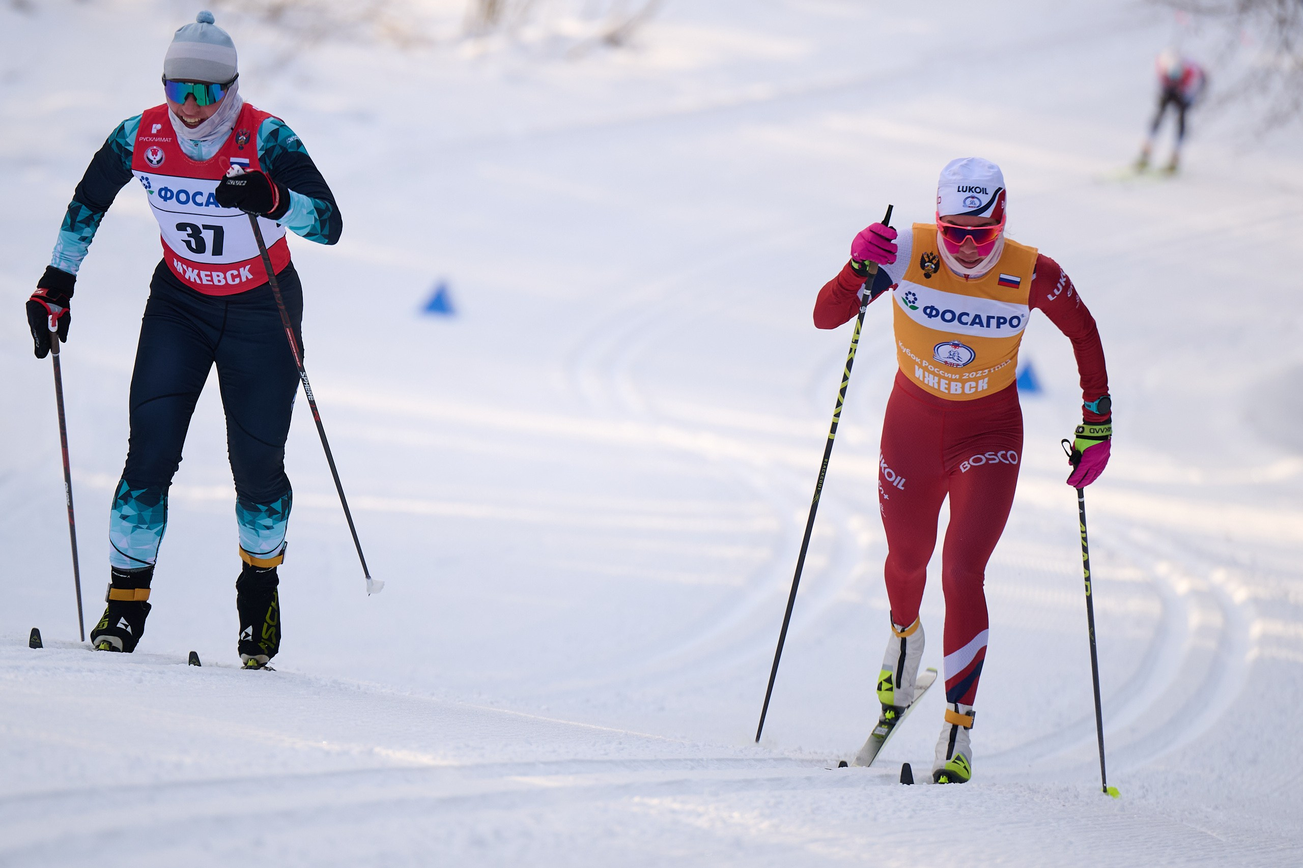 VI этап ФосАгро Кубка России по лыжным гонкам. Ижевск 25.01.2025 и 26.01.2025. Спортивный репортажный фотограф в Ижевске Сергей Мерзляков