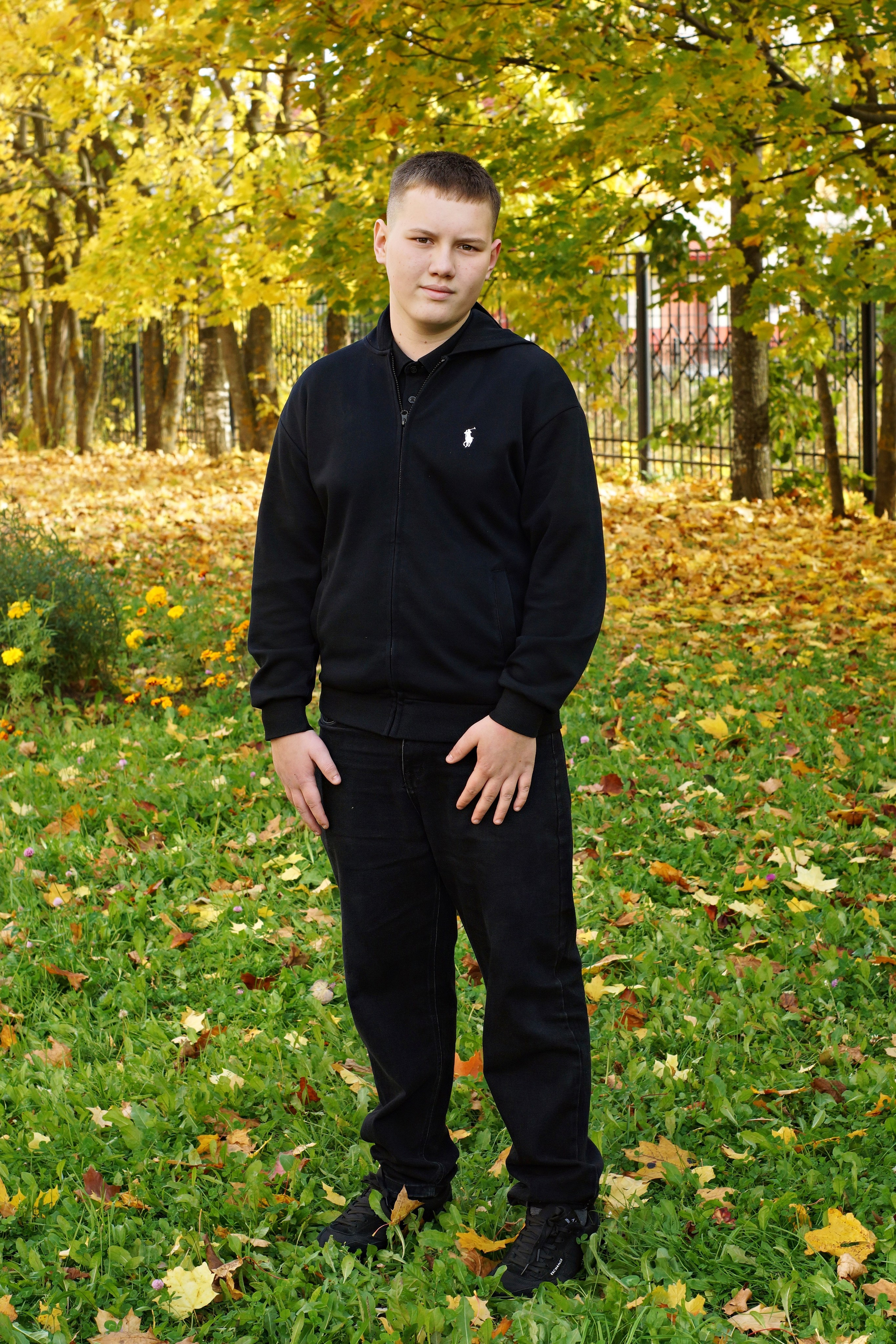 Осенняя фотосессия в школе г. Йошкар-Ола