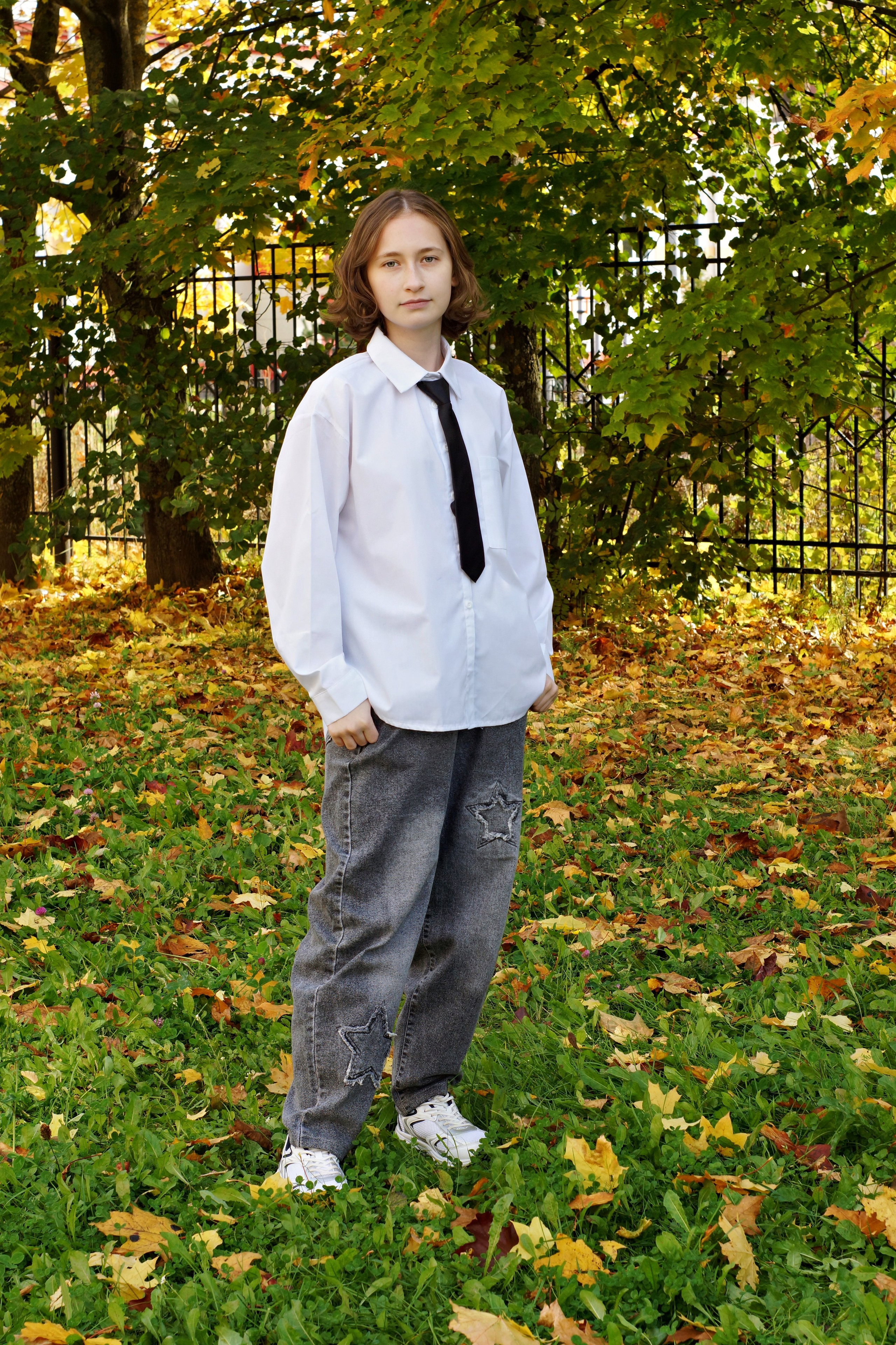 Осенняя фотосессия в школе г. Йошкар-Ола