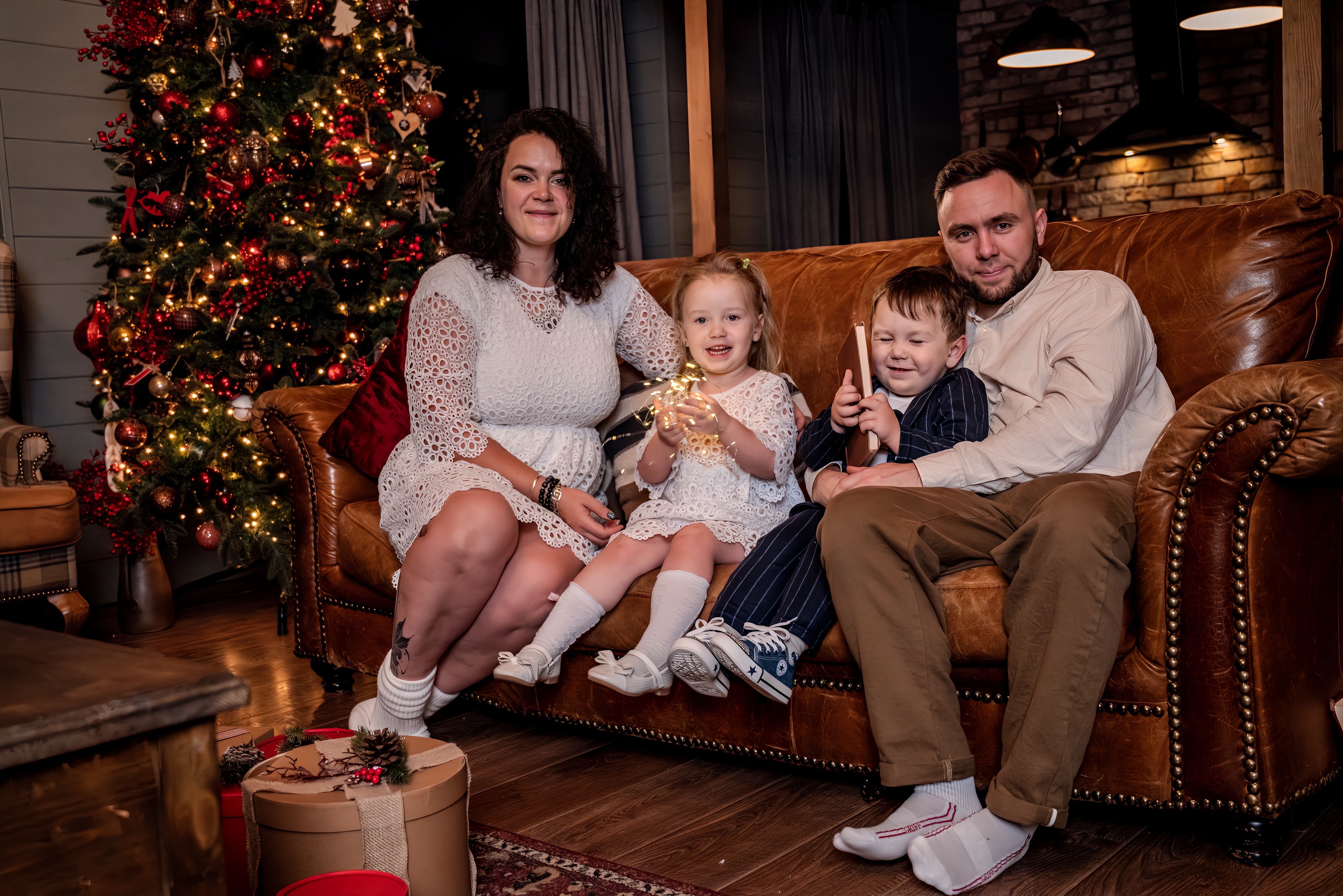 Семейный вечер в Шале. Семейный и детский фотограф Москва