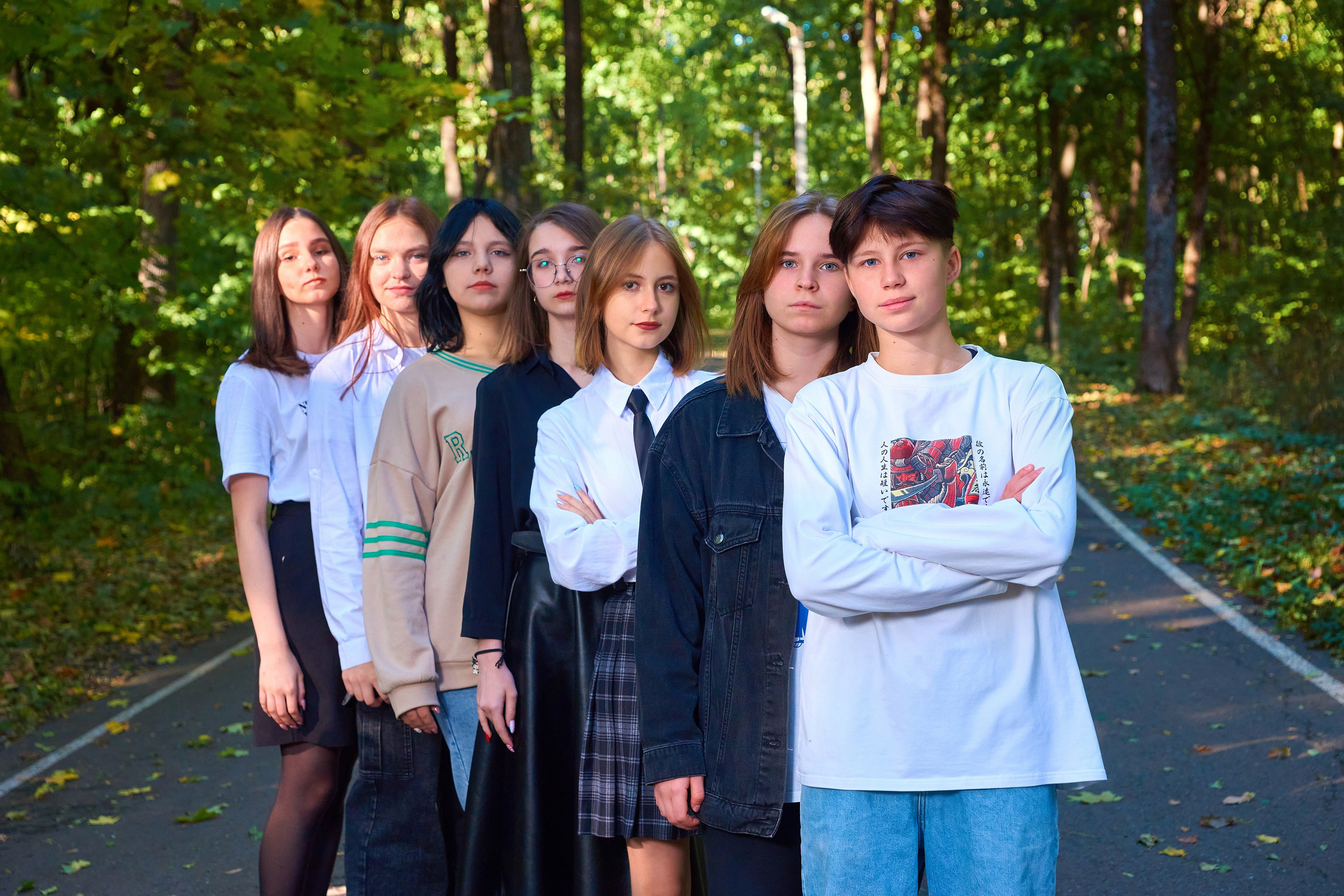 Осень в лесу. 9 класс. 2023. Childrenfoto.ru