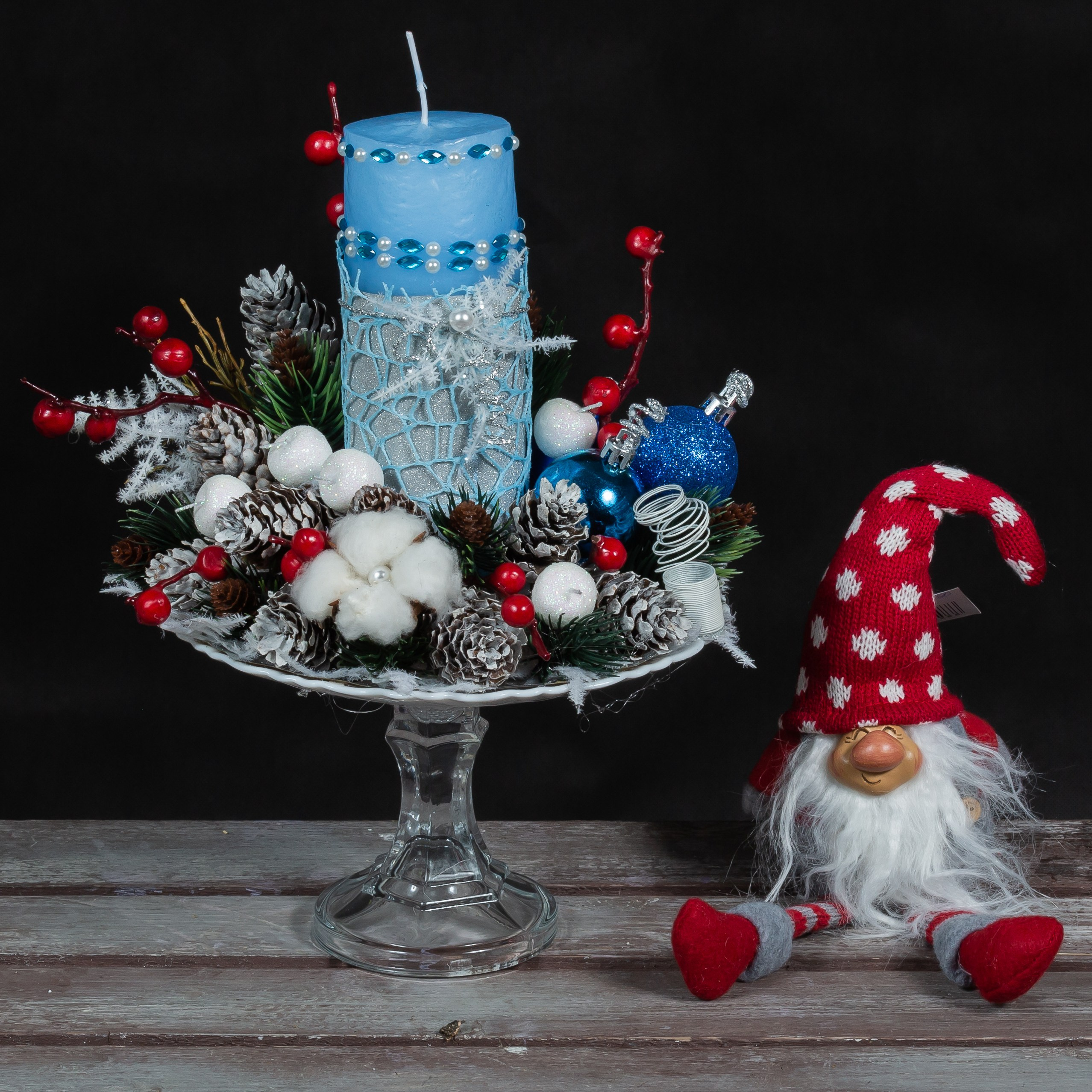 Фотосъёмка новогодних инсталляций для соцсетей и сайта