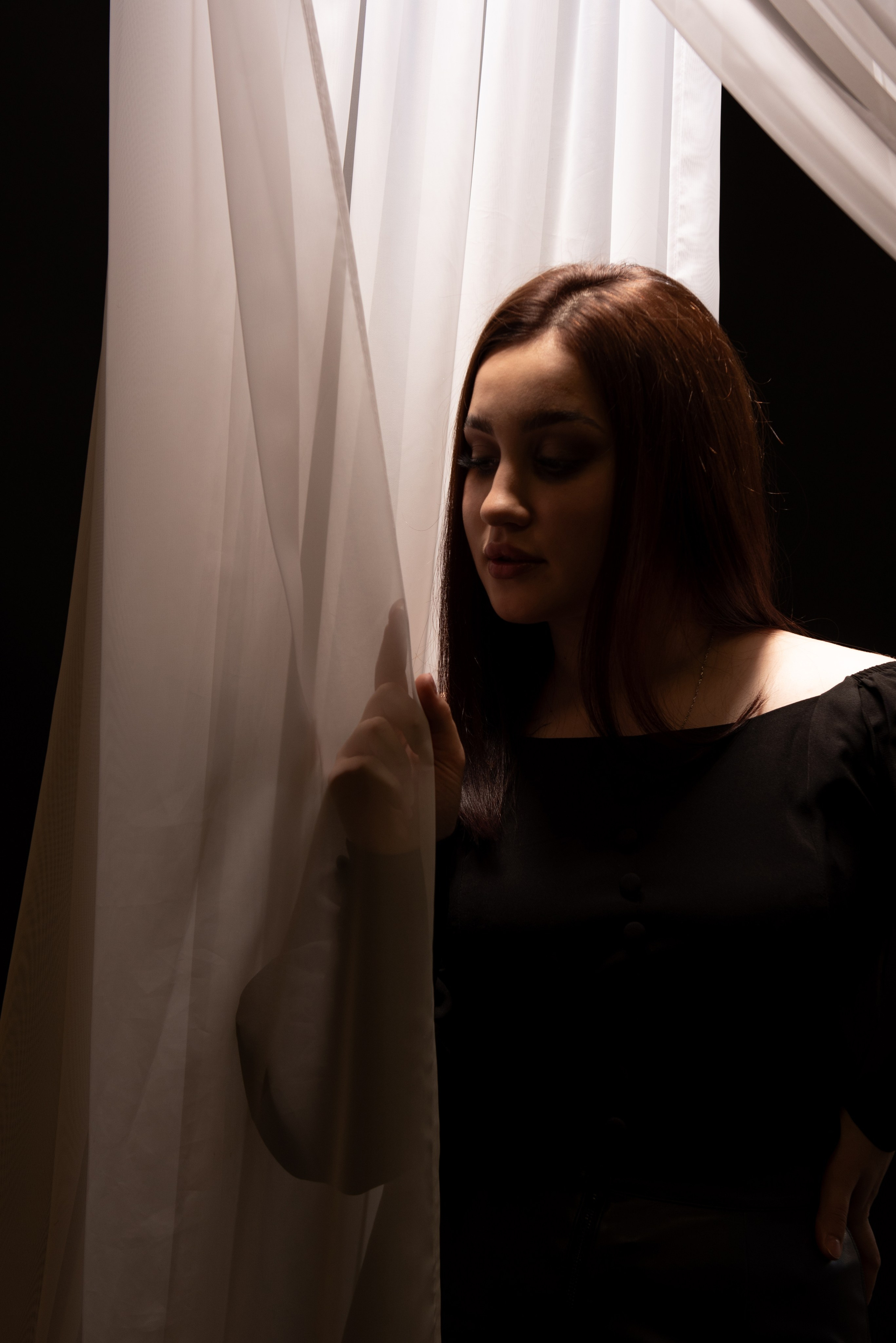 Портретная съемка в студии