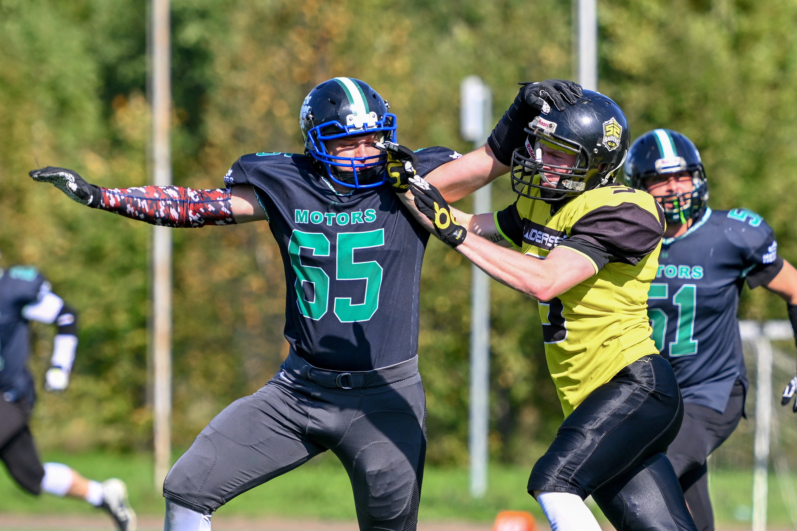 Американский футбол. Спортивный и репортажный фотограф в Казани Вячеслав Сатонин