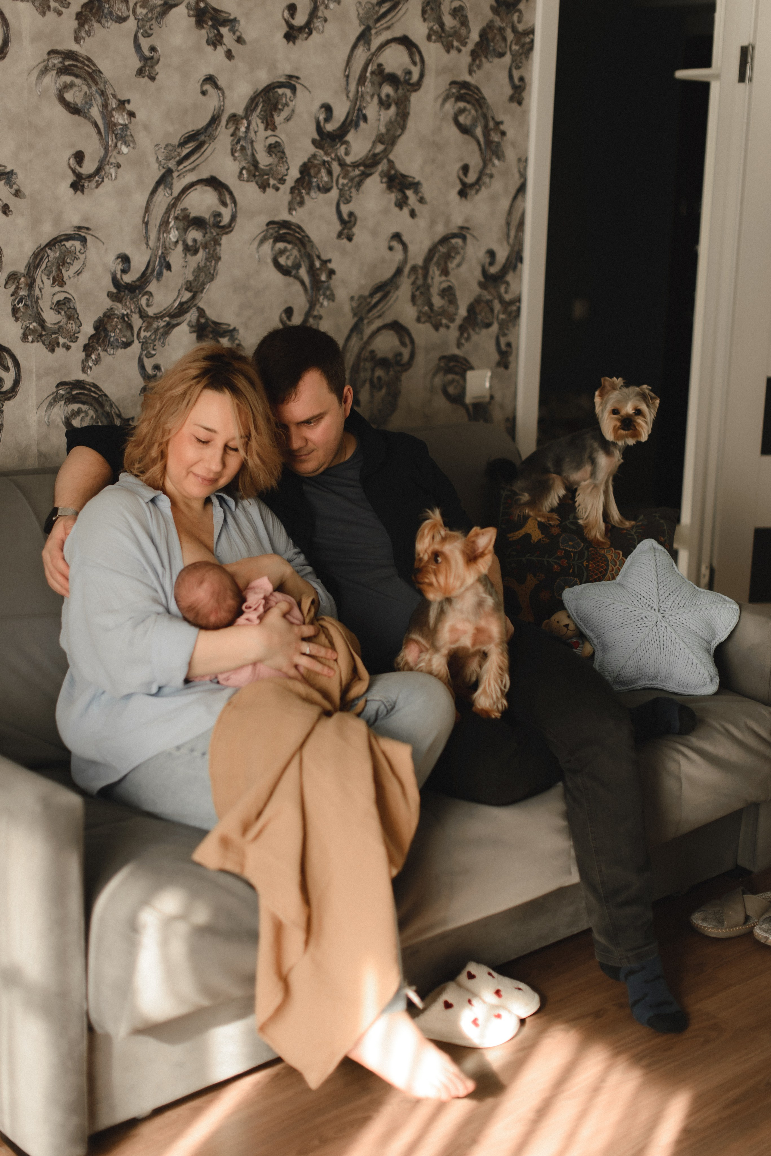 Первый месяц малышки Василисы. Семейный фотограф в г. Ставрополь, Сорокина Мария