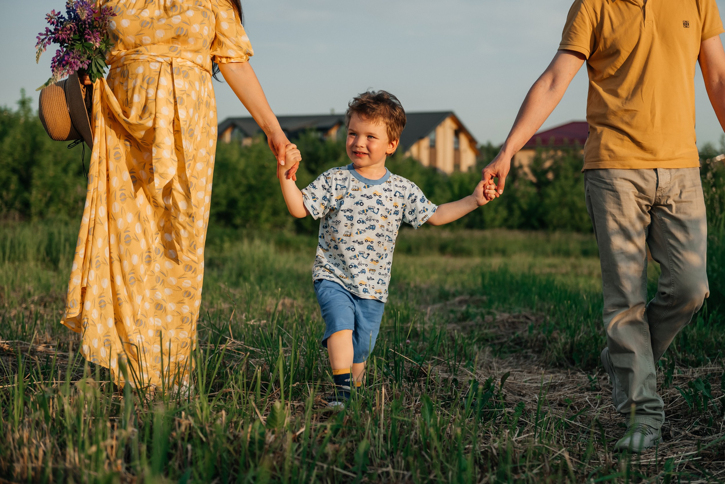 Диана с семьей. Фотограф Москва Настя Профотовна. Репортажные, свадебные и контент фотосессии