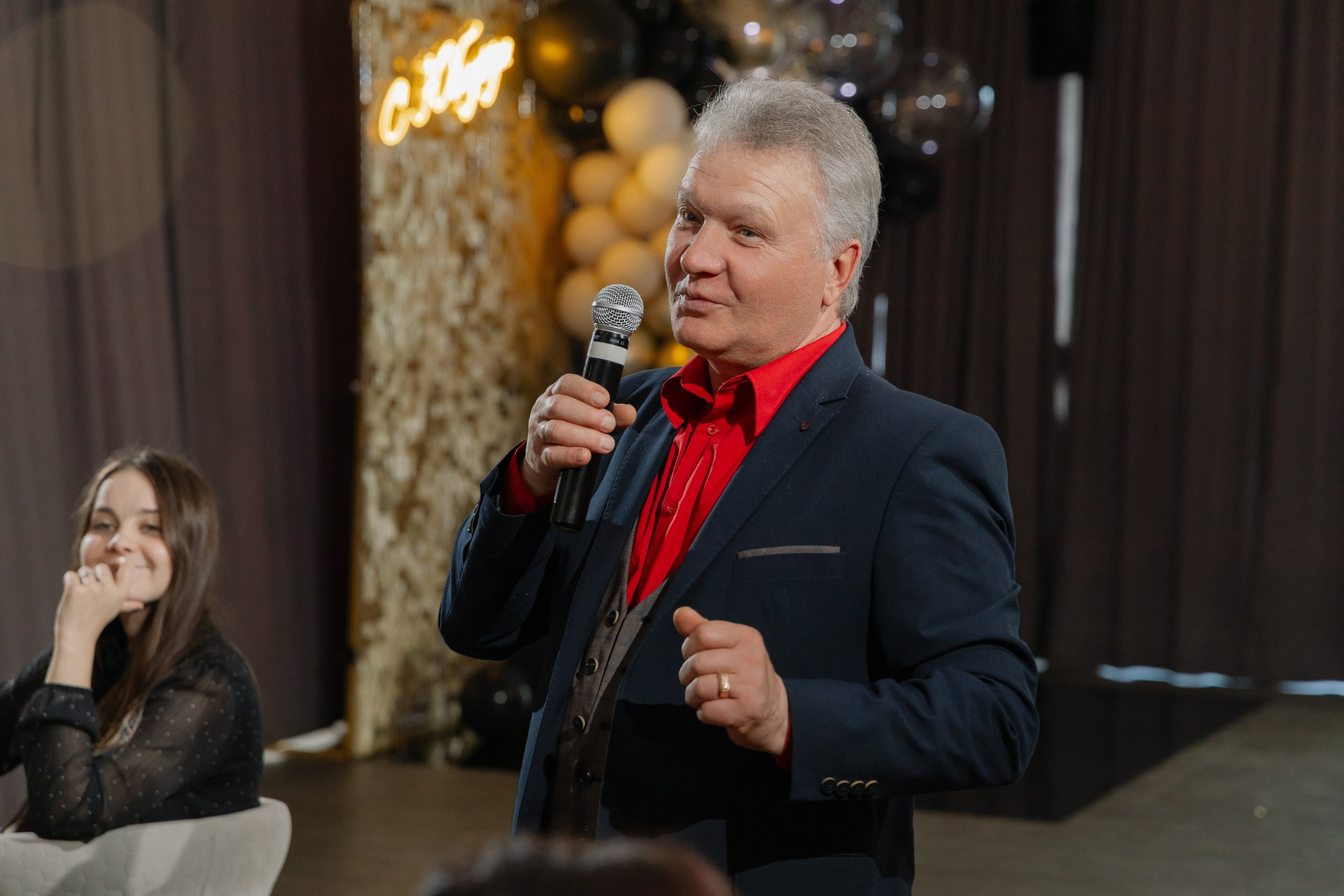 Фотосъемка юбилея в кафе BALDENINI в Минске. Свадебный фотограф в Минске/Беларуси Сергей Спиридонов