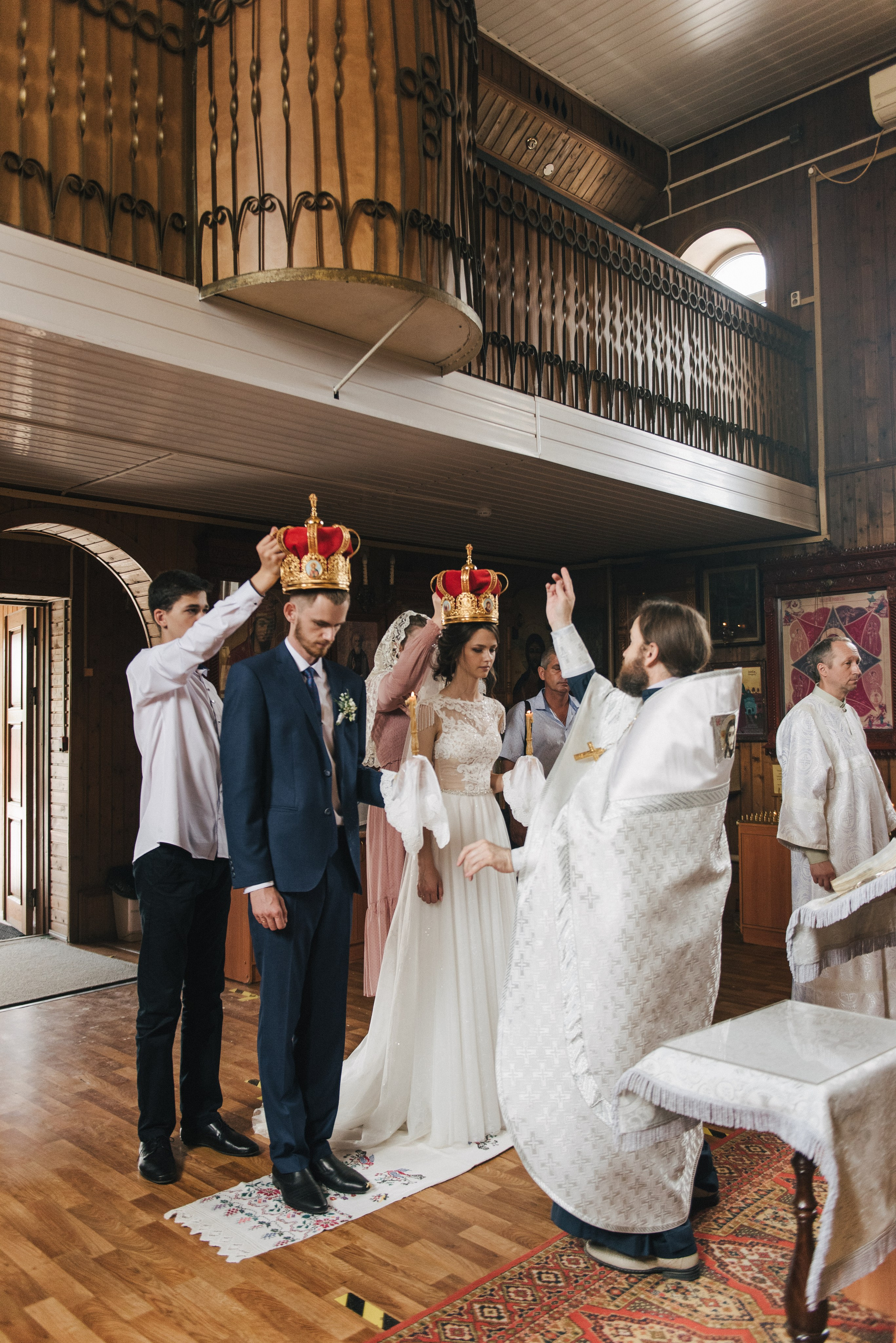 Венчание Никиты и Тони — Храм Иоанна Кронштадского. Свадебный и семейный фотограф Волгоград Москва