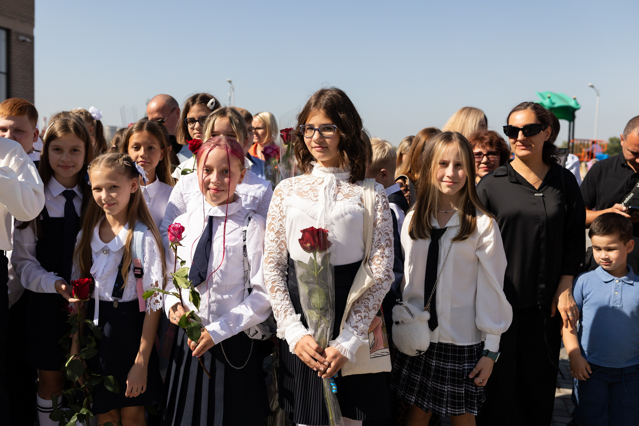 Линейка 1 сентября. Профессиональный Фотограф в Москве Андрей Славнов