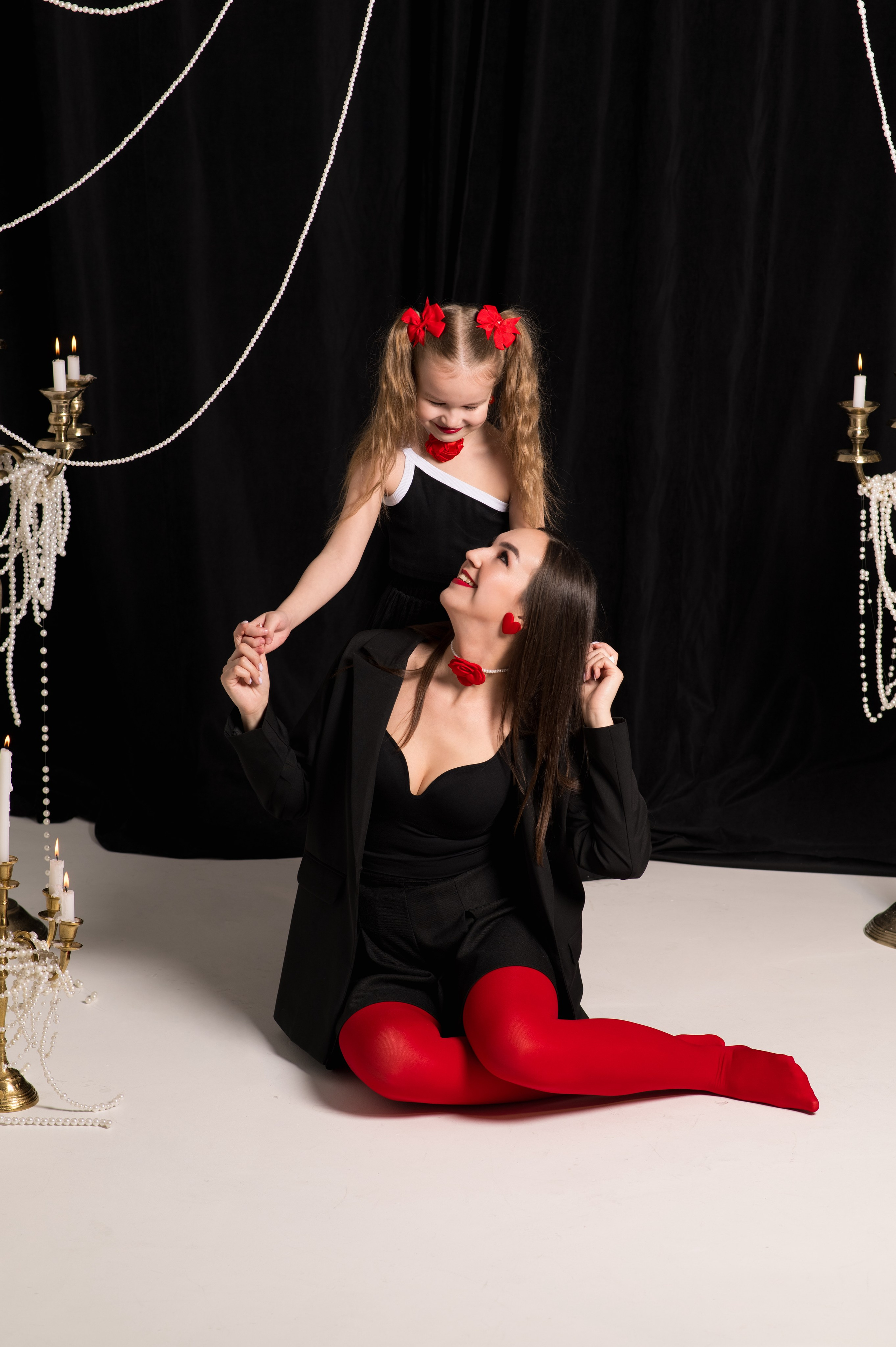 Мама и дочка. Фотограф Барнаул Софья Бояринова