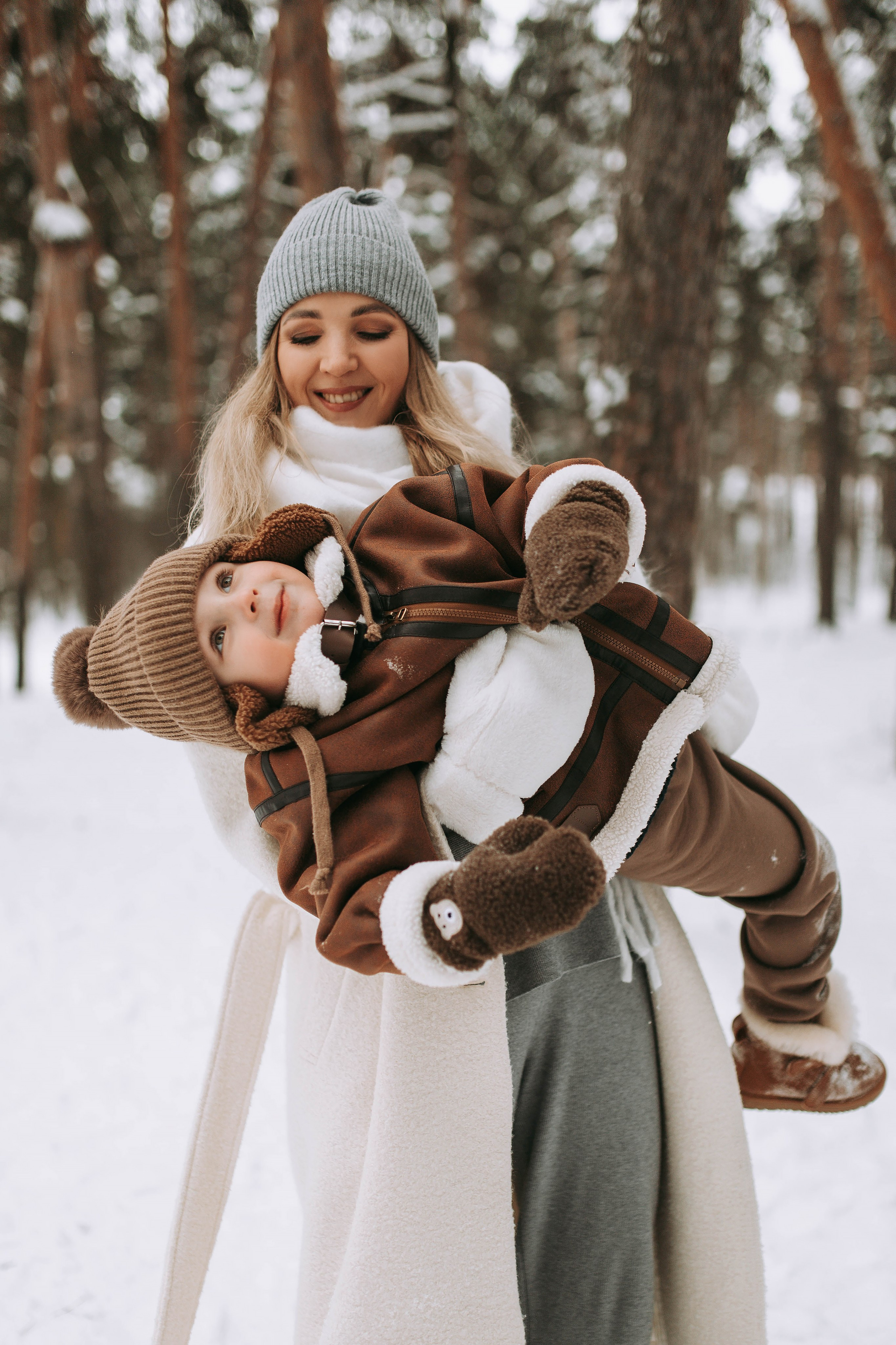 Зимняя прогулка по лесу. Свадебный и семейный фотограф в Нижнем Новгороде