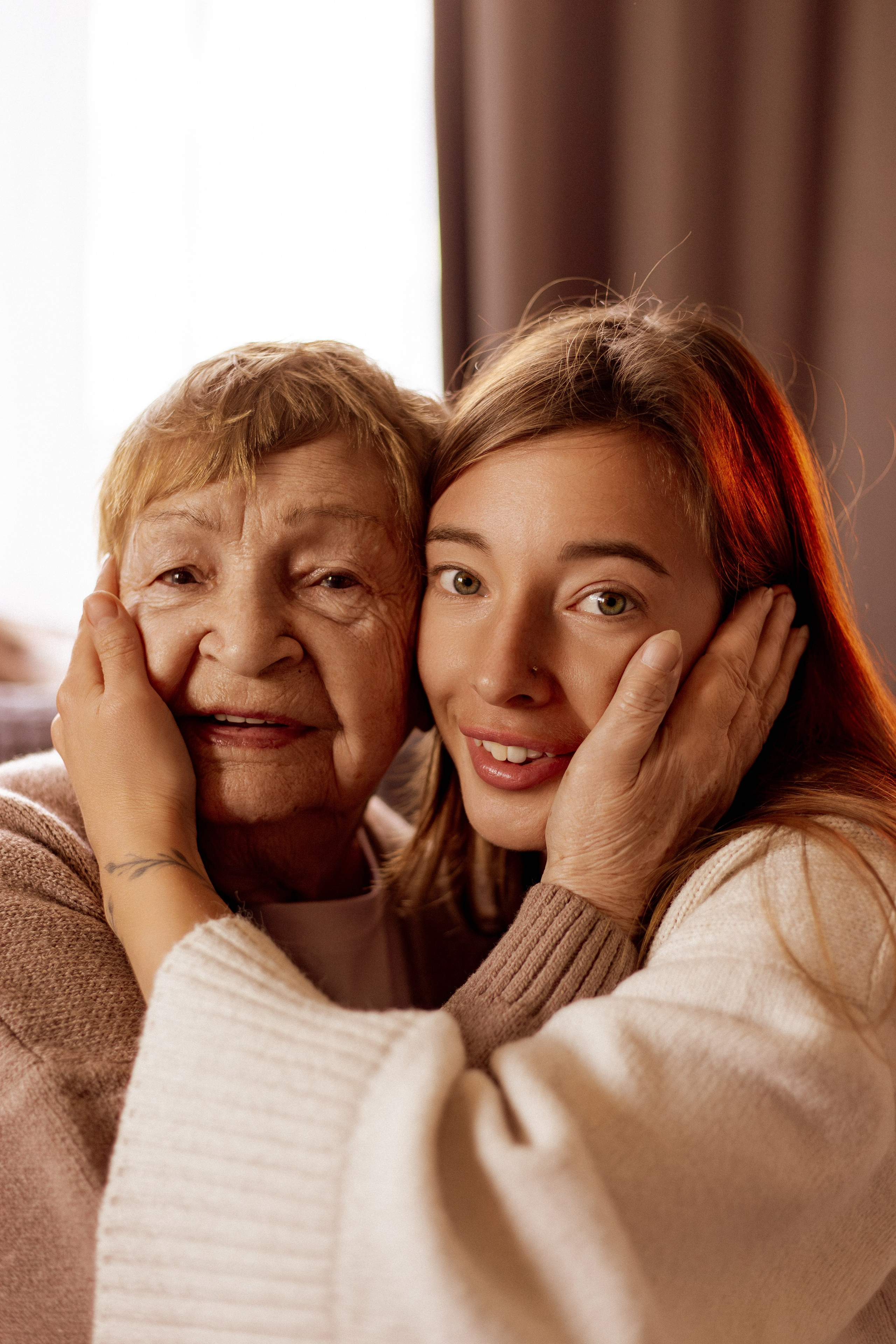 Бабушка и внучка. Фотограф Москва / Балашиха