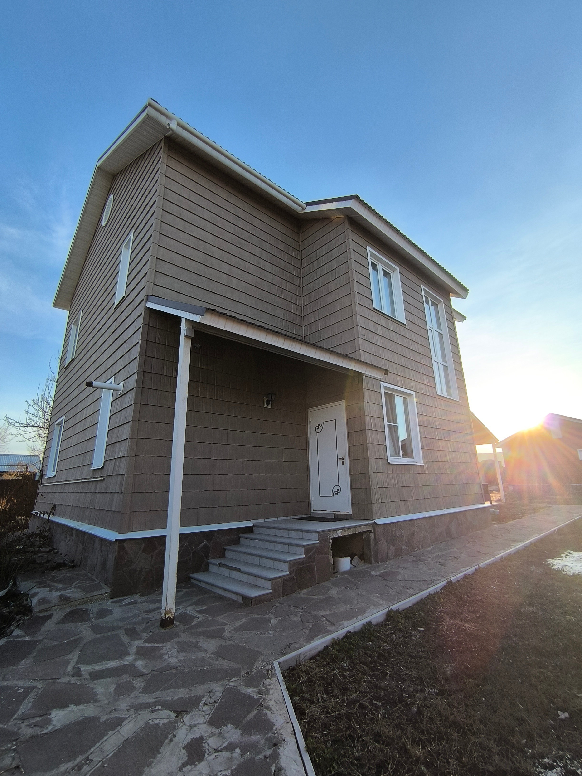 Проект «Беркут» (195 м²). Строительство каркасных домов в Самаре «Атриум-СТ»