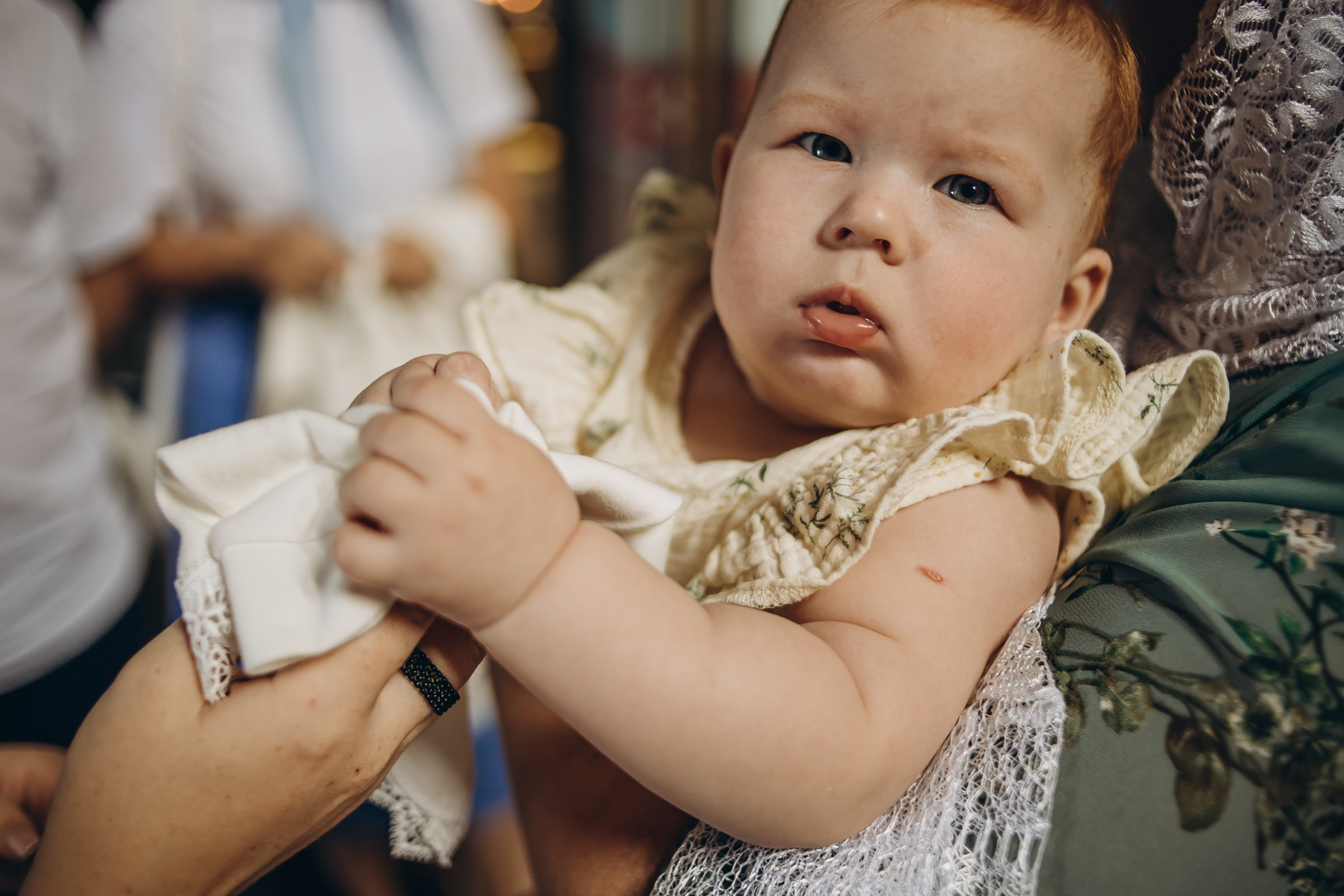 Крещение Надежды. Семейный фотограф в Волгодонске Краченцева Анна