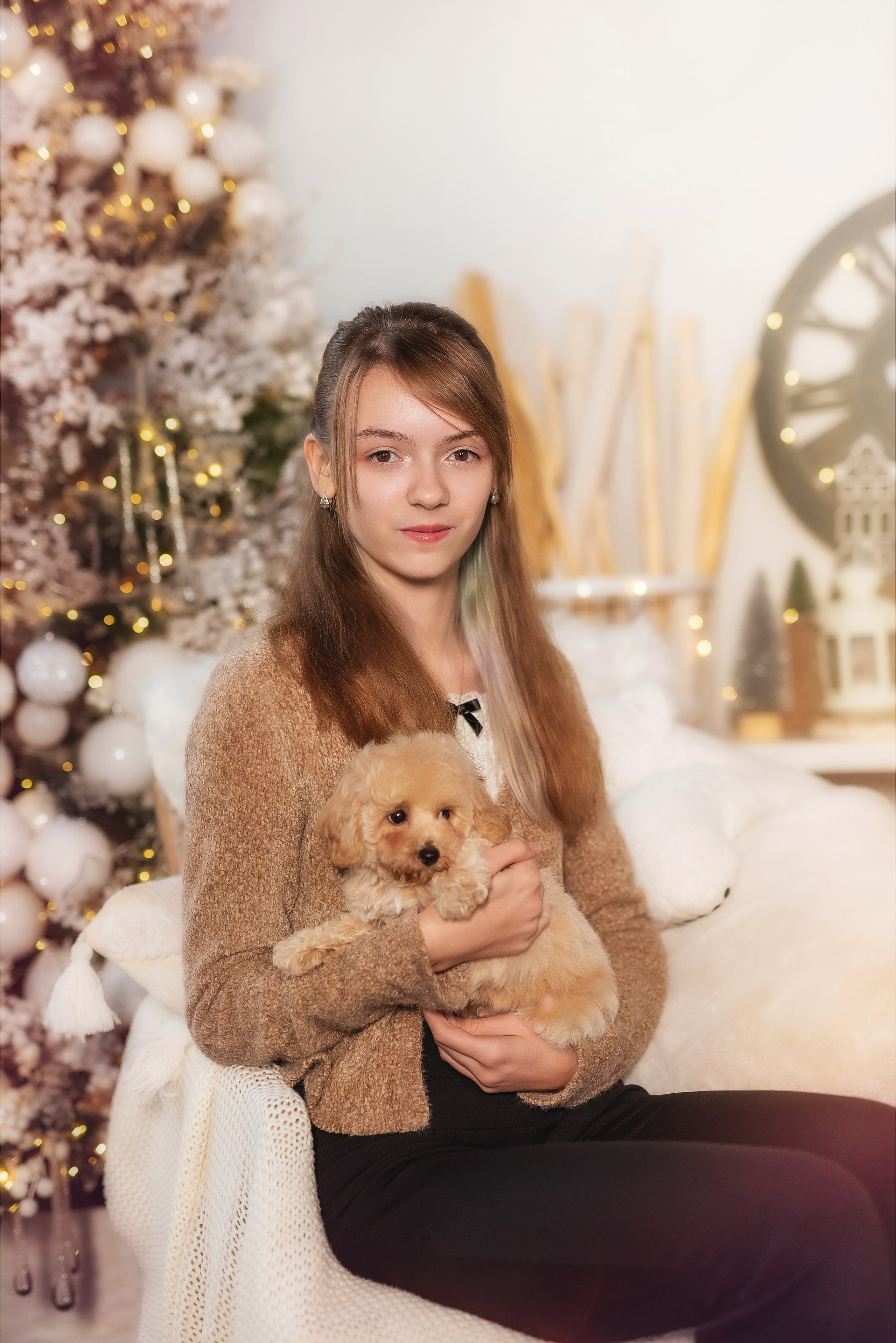 Фотосессия с бишонами. Семейный, детский фотограф в Воронеже Анна Никитина