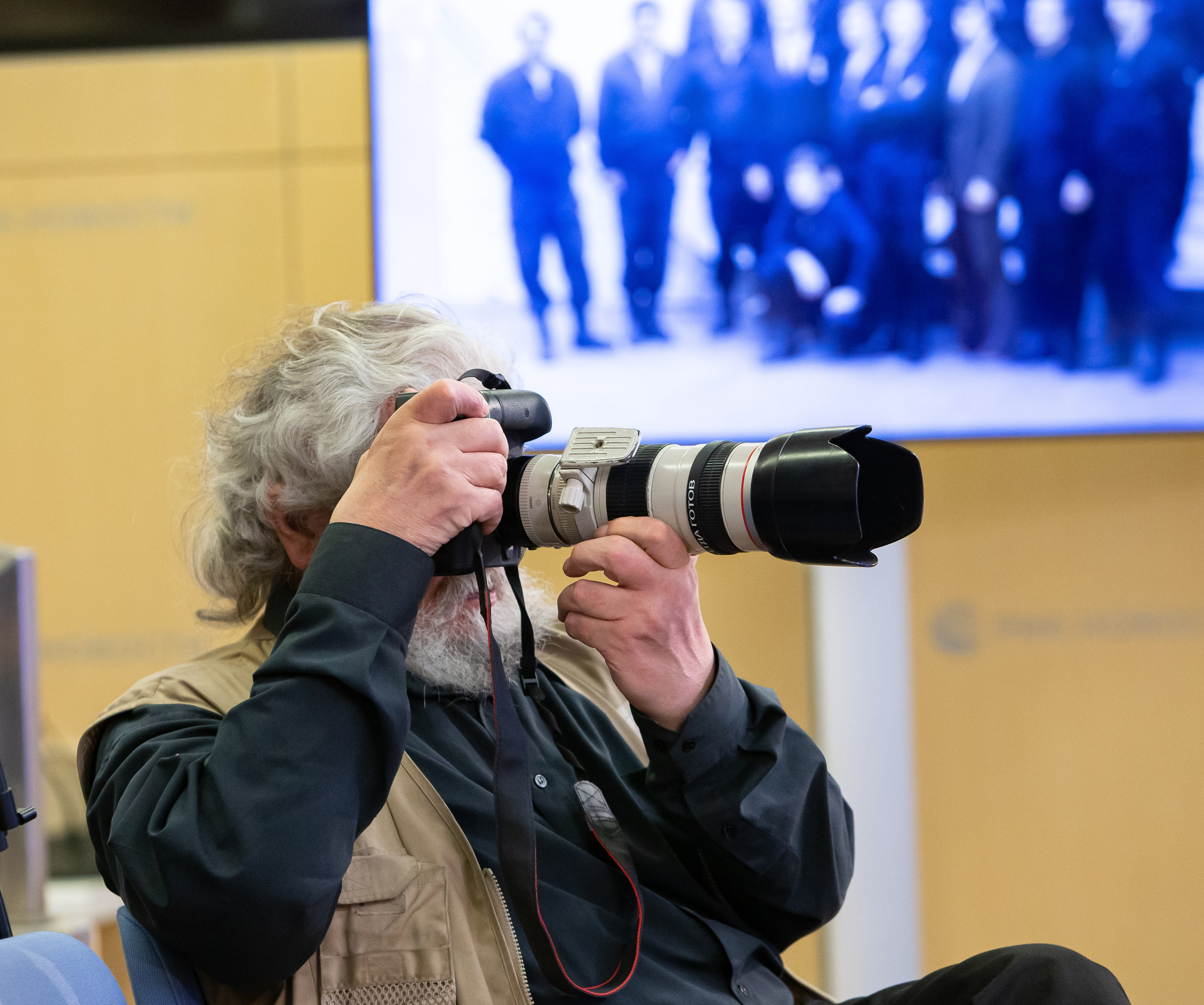 РИА НОВОСТИ. Газета «Спецназ России». Пресс-конференция к 45-летию ввода советских войск в Афганистан. Фотостудия в Москве LUXARTPHOTO