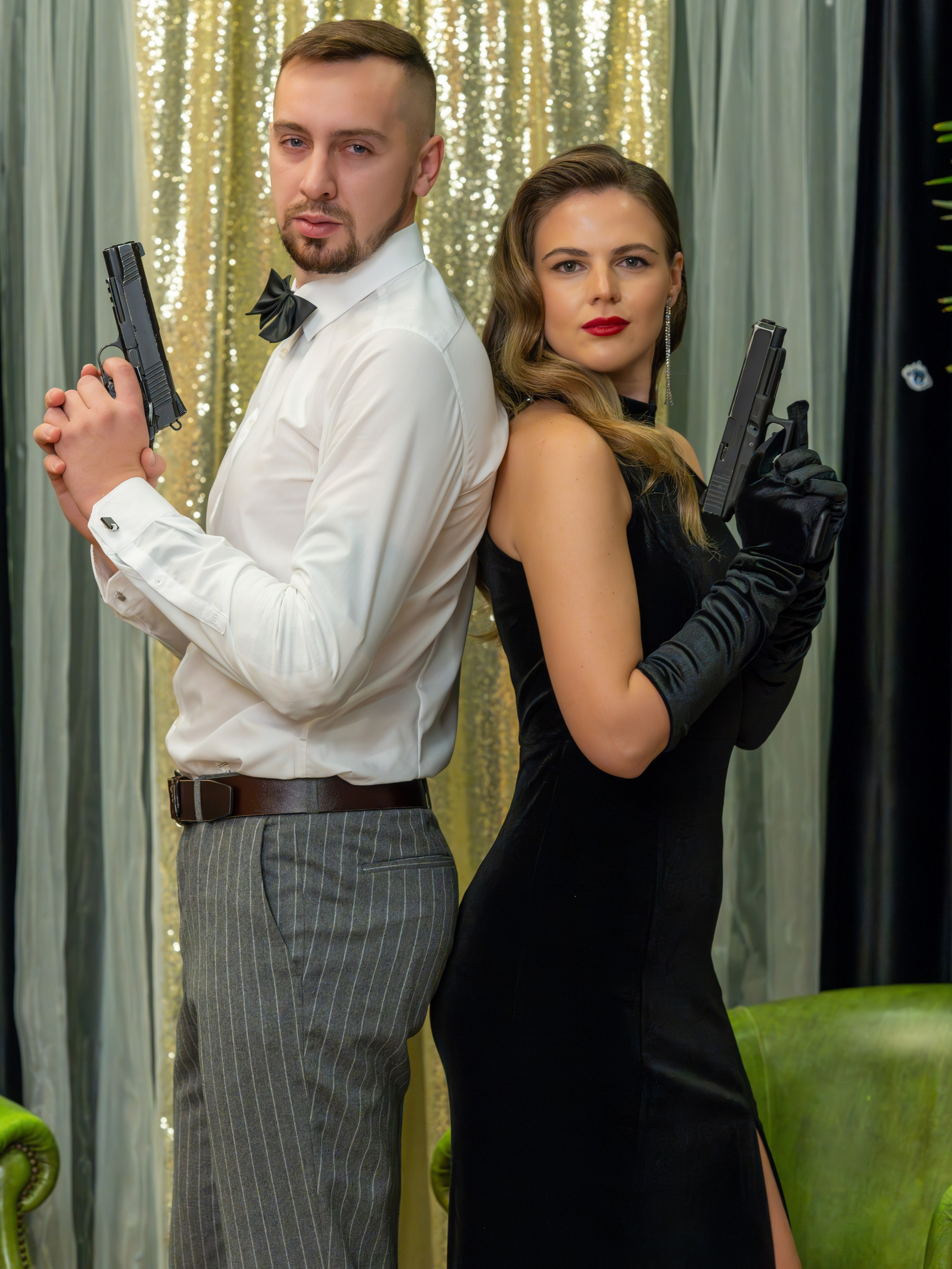 Новый год в стиле Great Gatsby. Репортажный фотограф в Красной Поляне и Сочи Павлюченко Екатерина