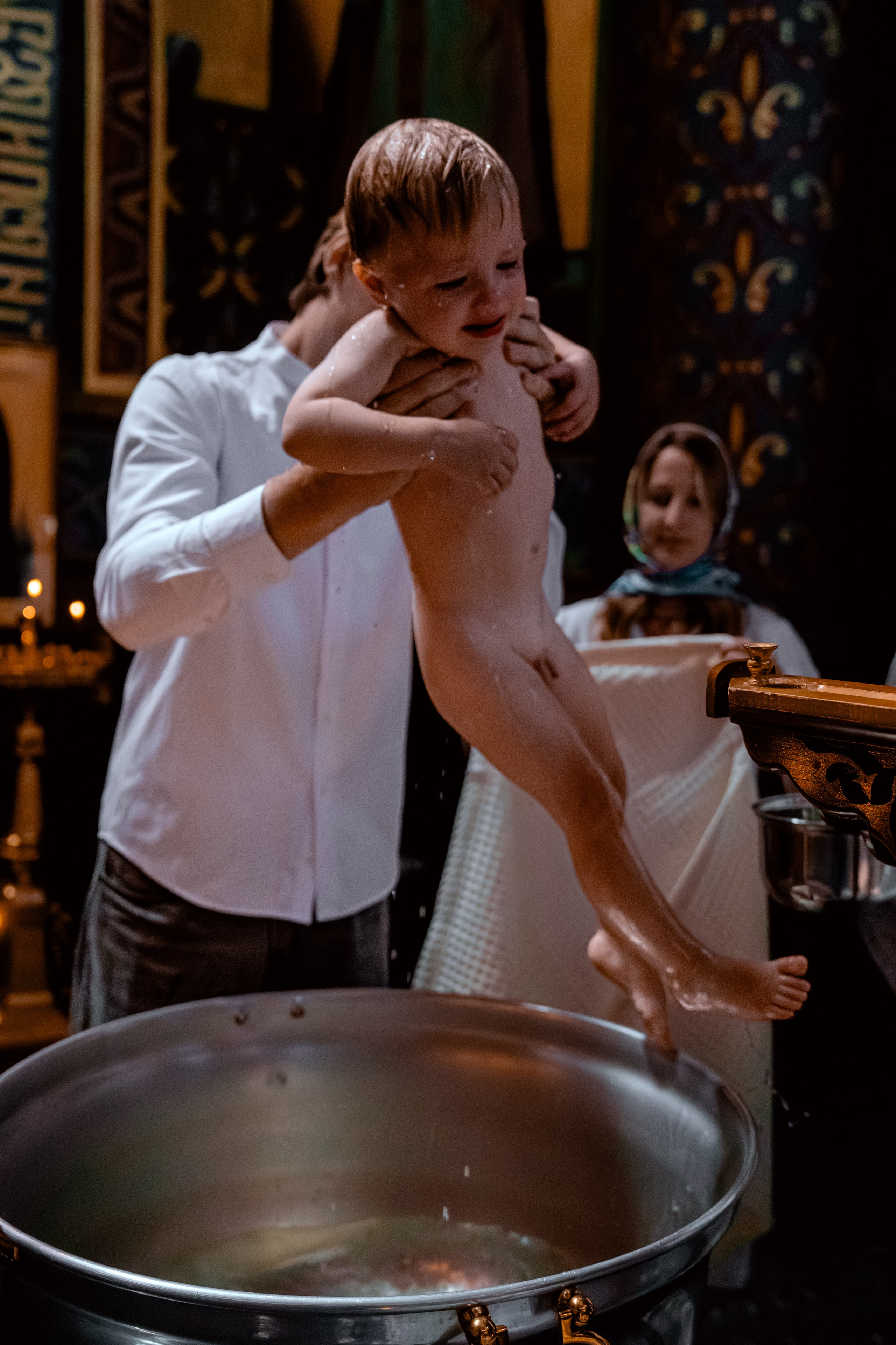 Крещение Матвея. Репортажный фотограф в Красной Поляне и Сочи Павлюченко Екатерина