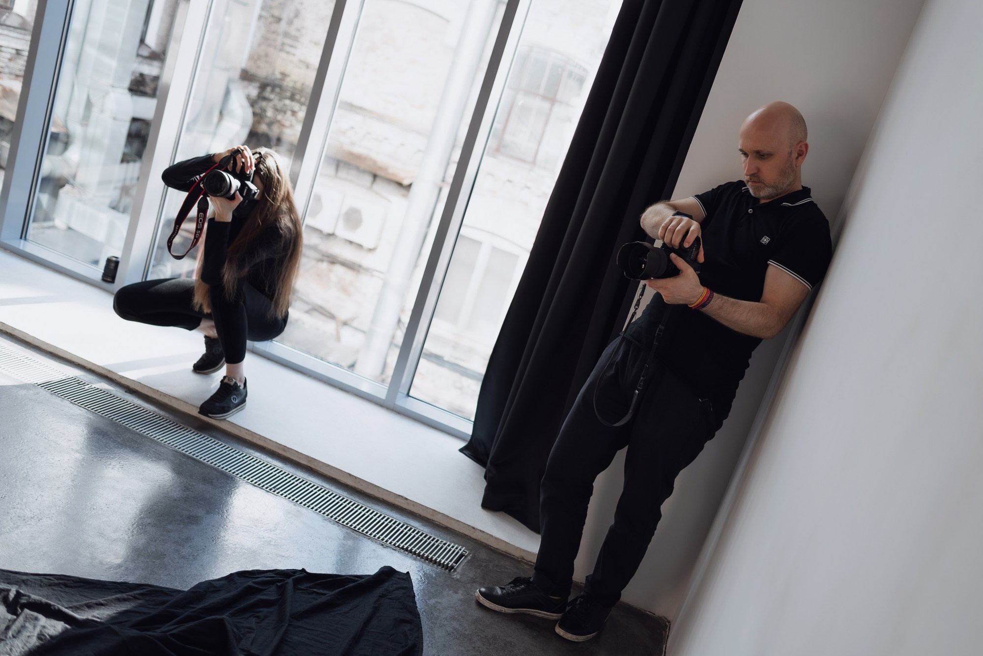 работа фотографов в студии