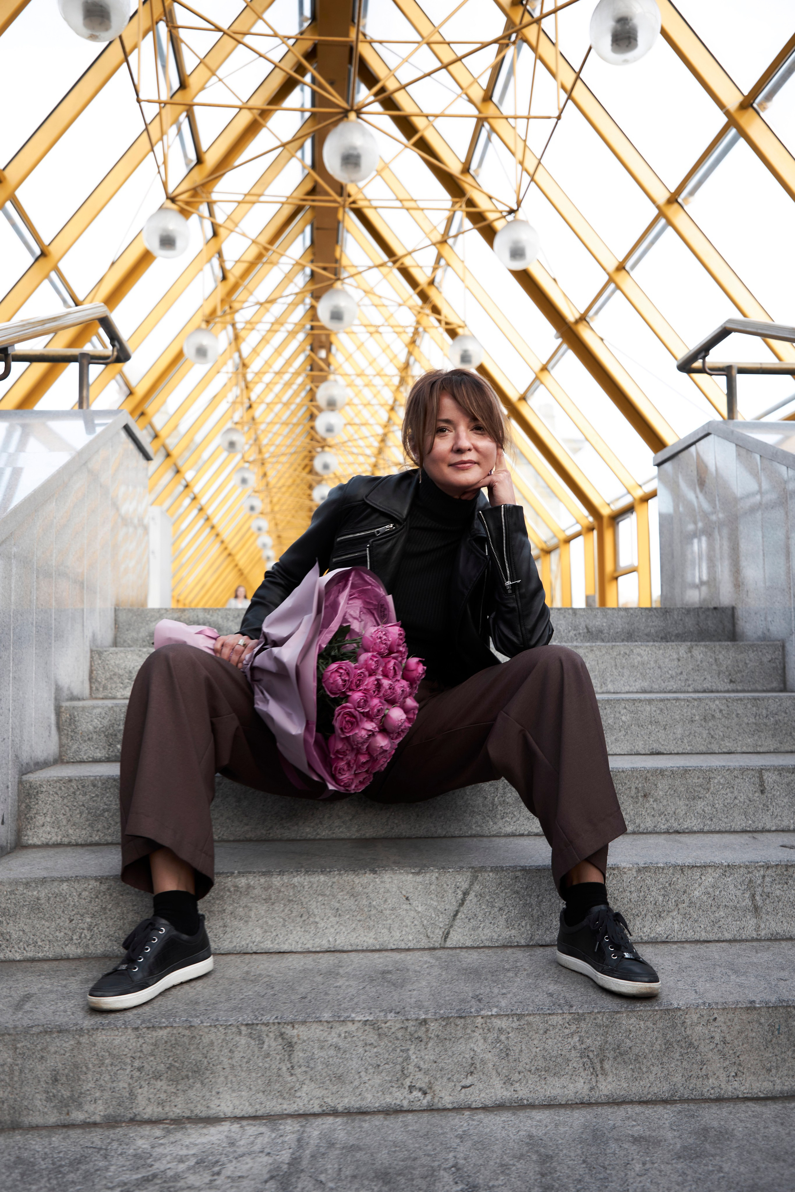 Love story на Андреевском мосту. Анна Потявина. Фотограф Москва