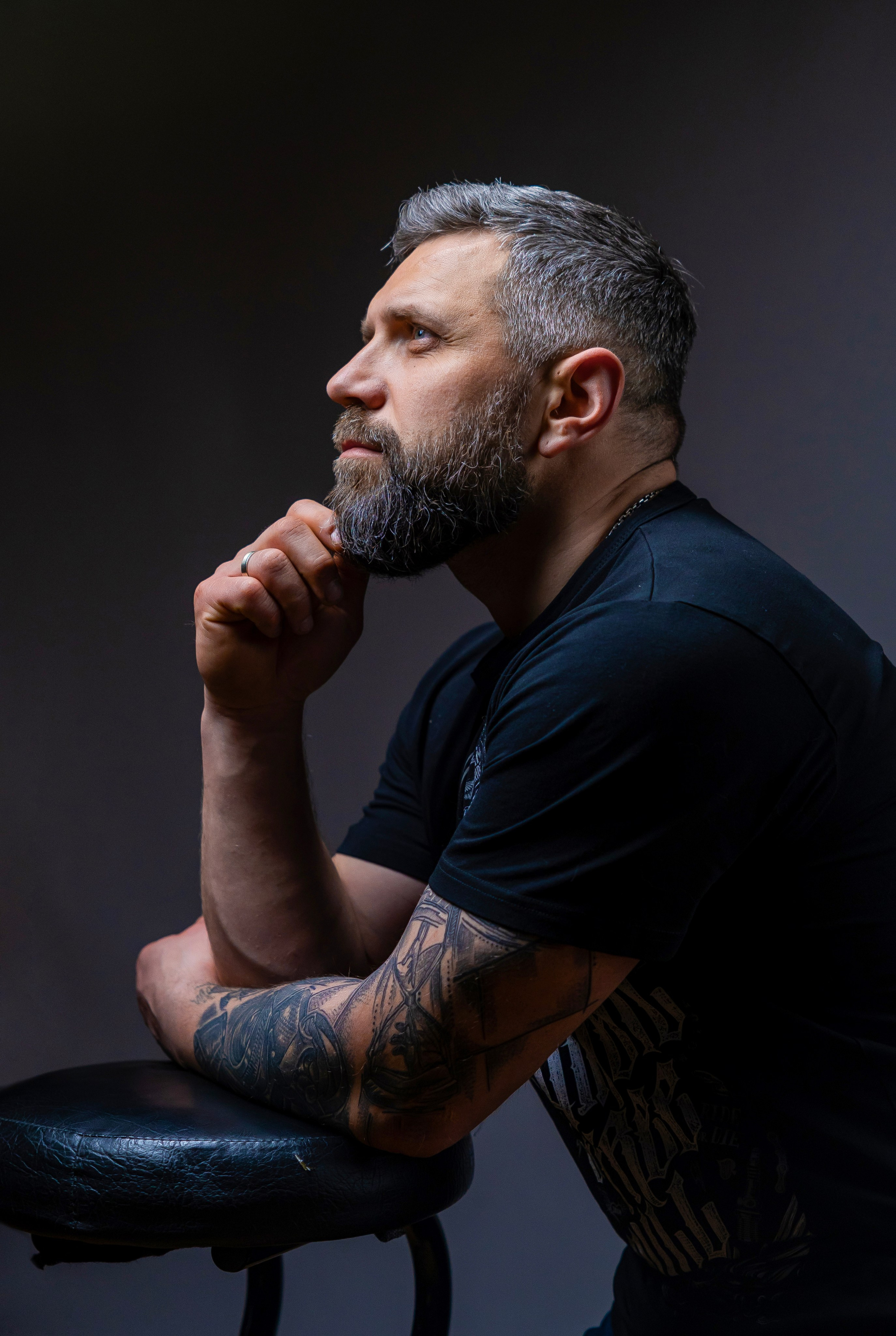 Мужской портрет. Алексей. Фотограф Люся Воробьева