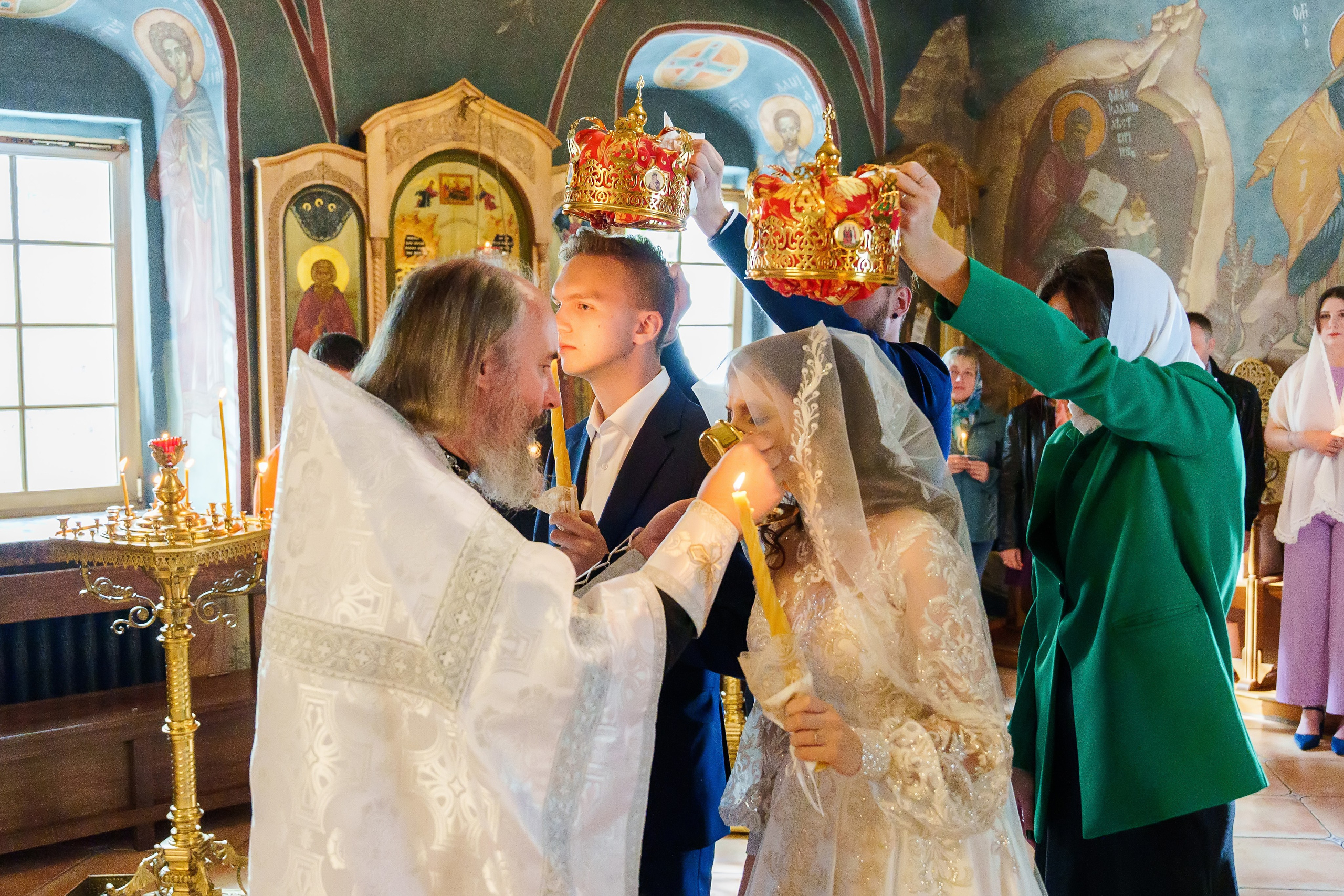 Венчание. Фотограф Юлия Попова
