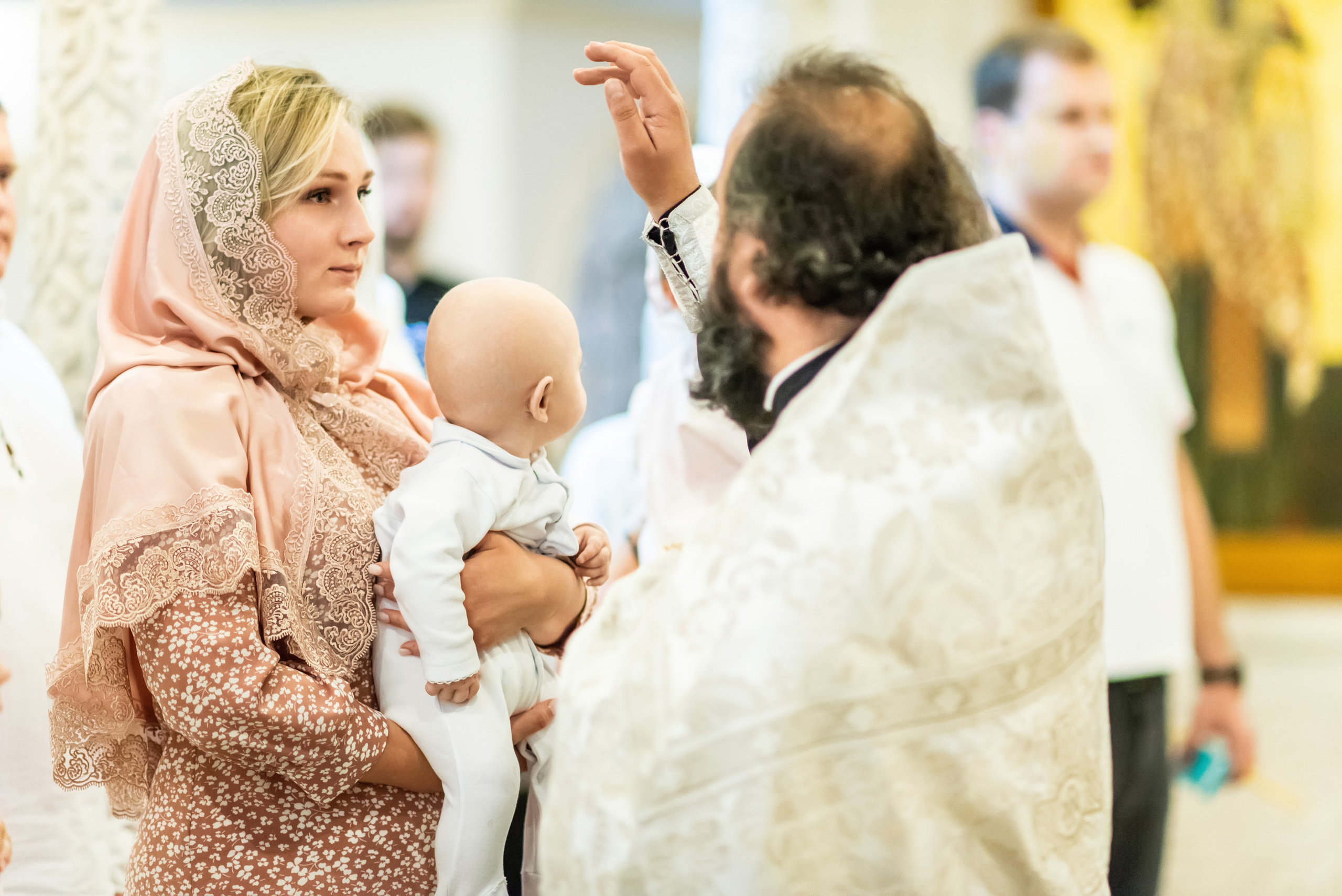 Крещении Ксении. Фотограф Юлия Попова