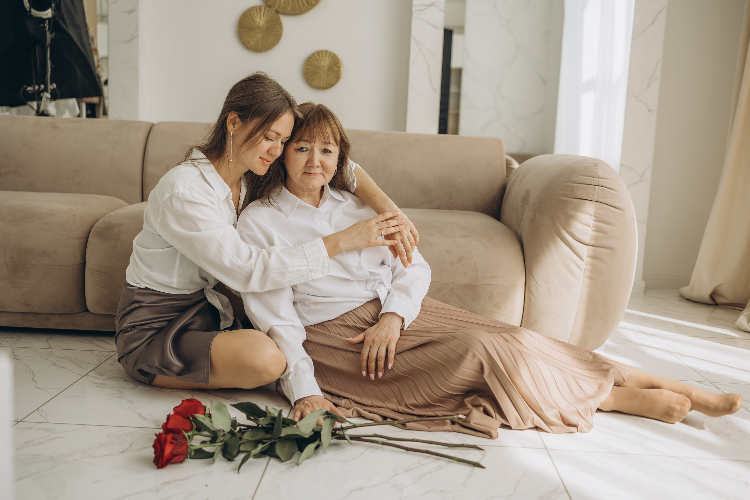 Мама и дочь. Семейный фотограф в Москве Виктория Ястребинская