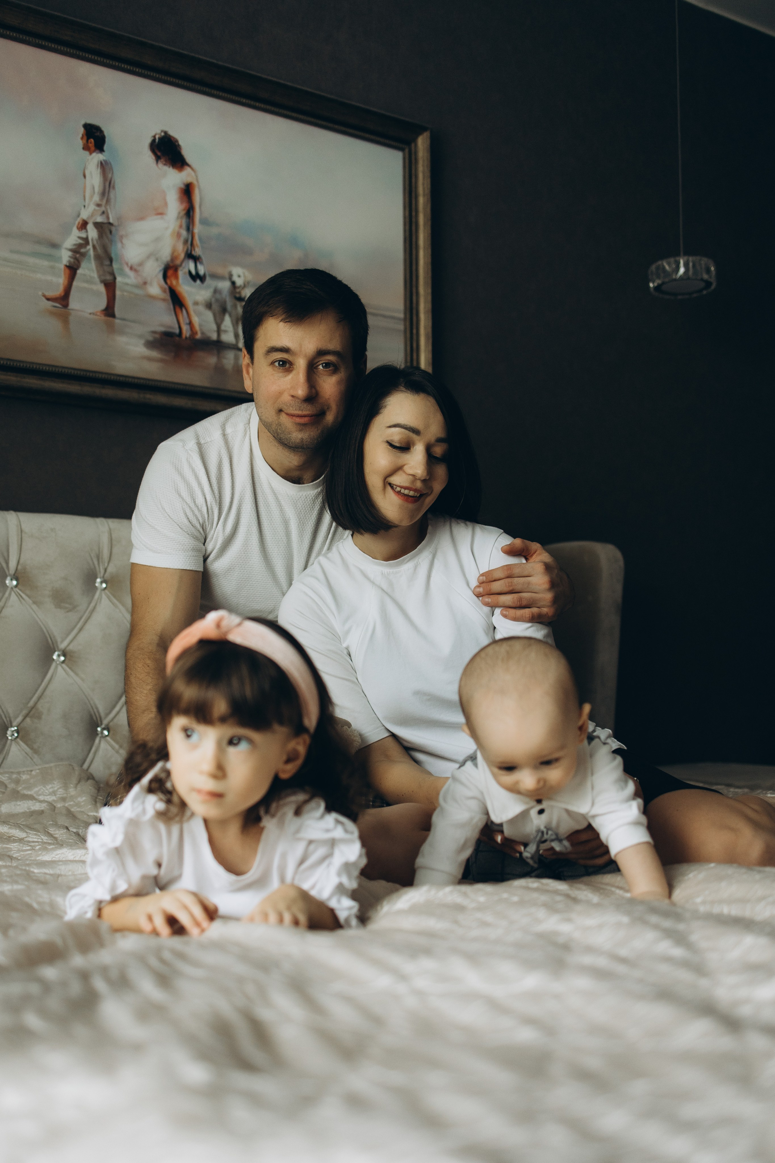 Маша, Женя, Ариана и Мирон. Семейный фотограф в Москве Виктория Ястребинская