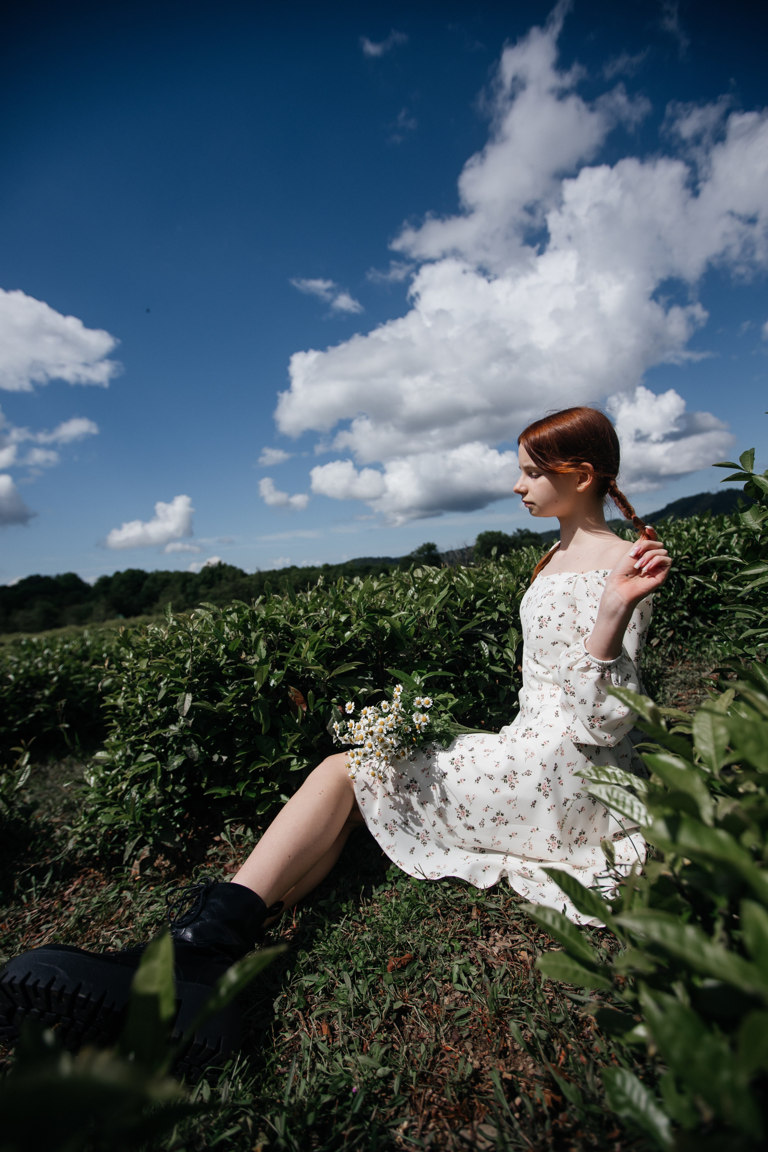 Tea plantation. Efimova Model Agency