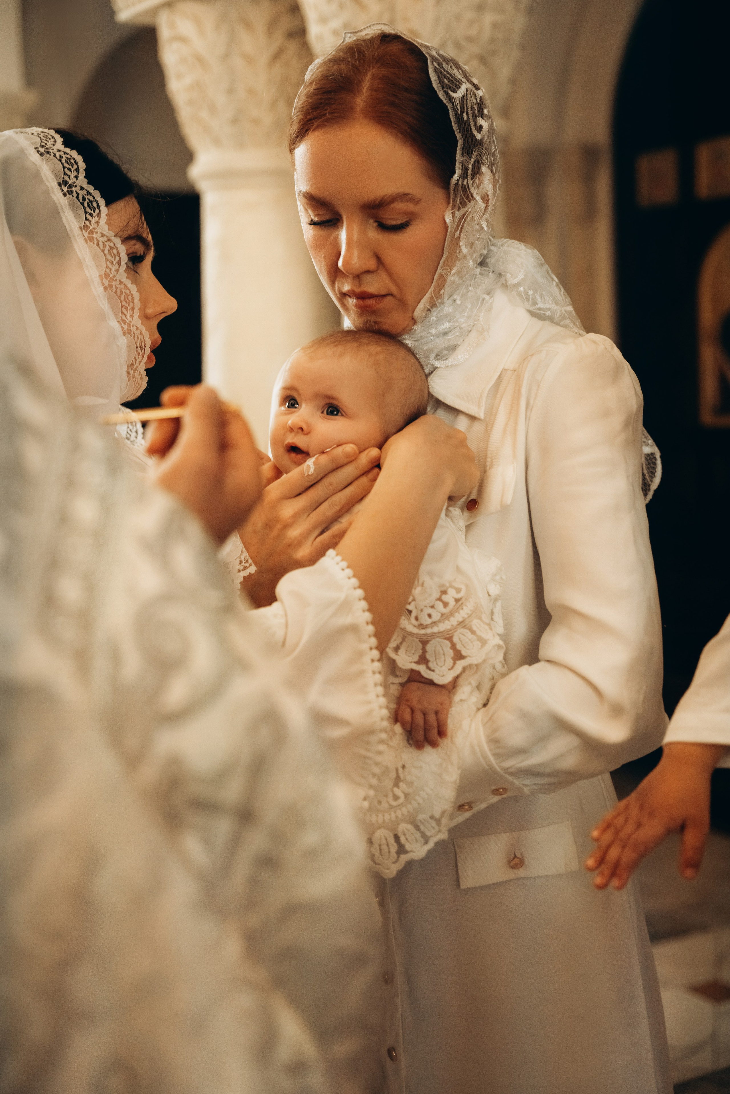 Крещение Настеньки и Максимки. Фотограф Мария Миллс | Минск