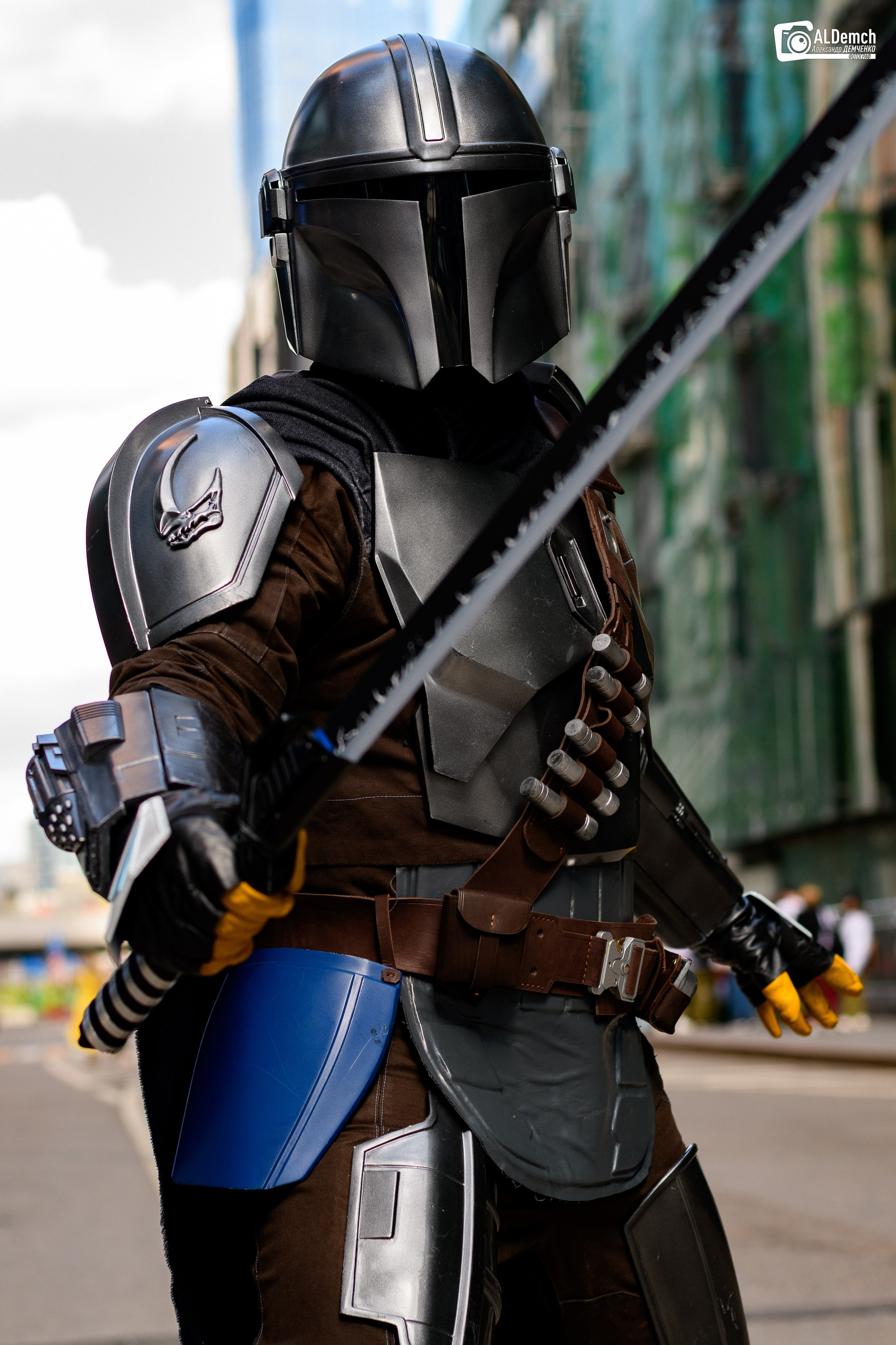 Мандалорец Дин Дженарин Звёздные войны косплей фотосессия