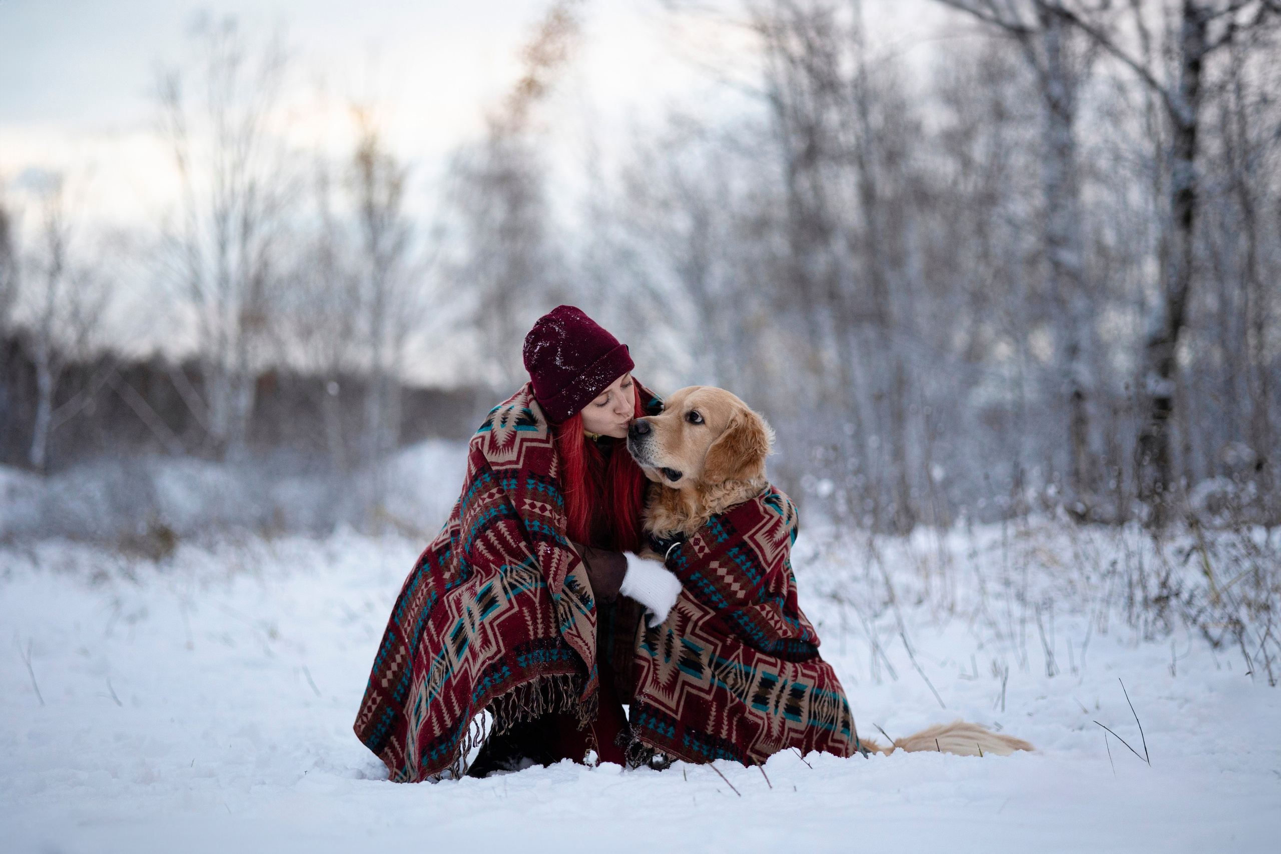 Съемка с собакой. Анастасия Белаш