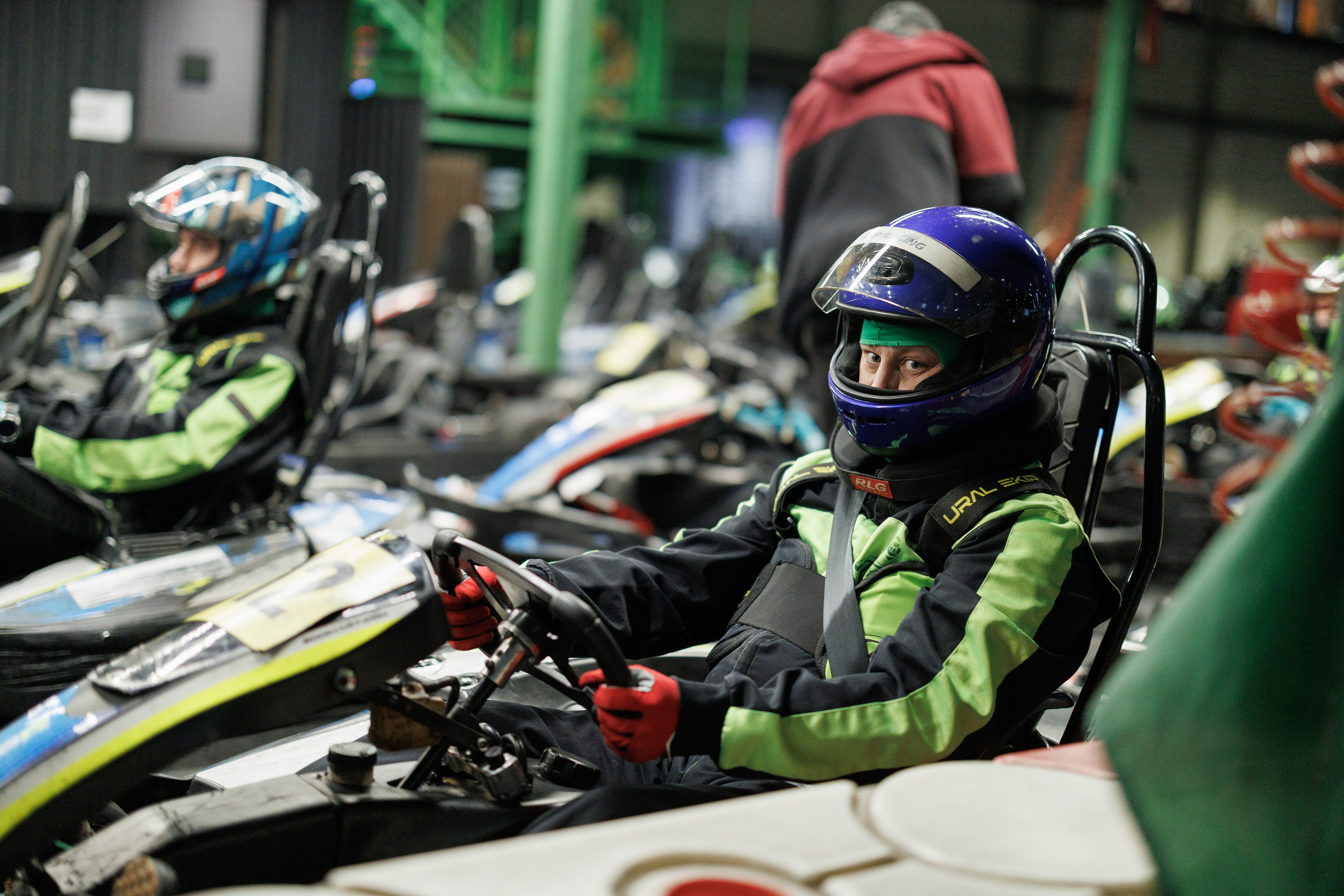 Turba karting hall — корпоративные соревнования. Контент для бизнеса в Екатеринбурге Полдень Медиа