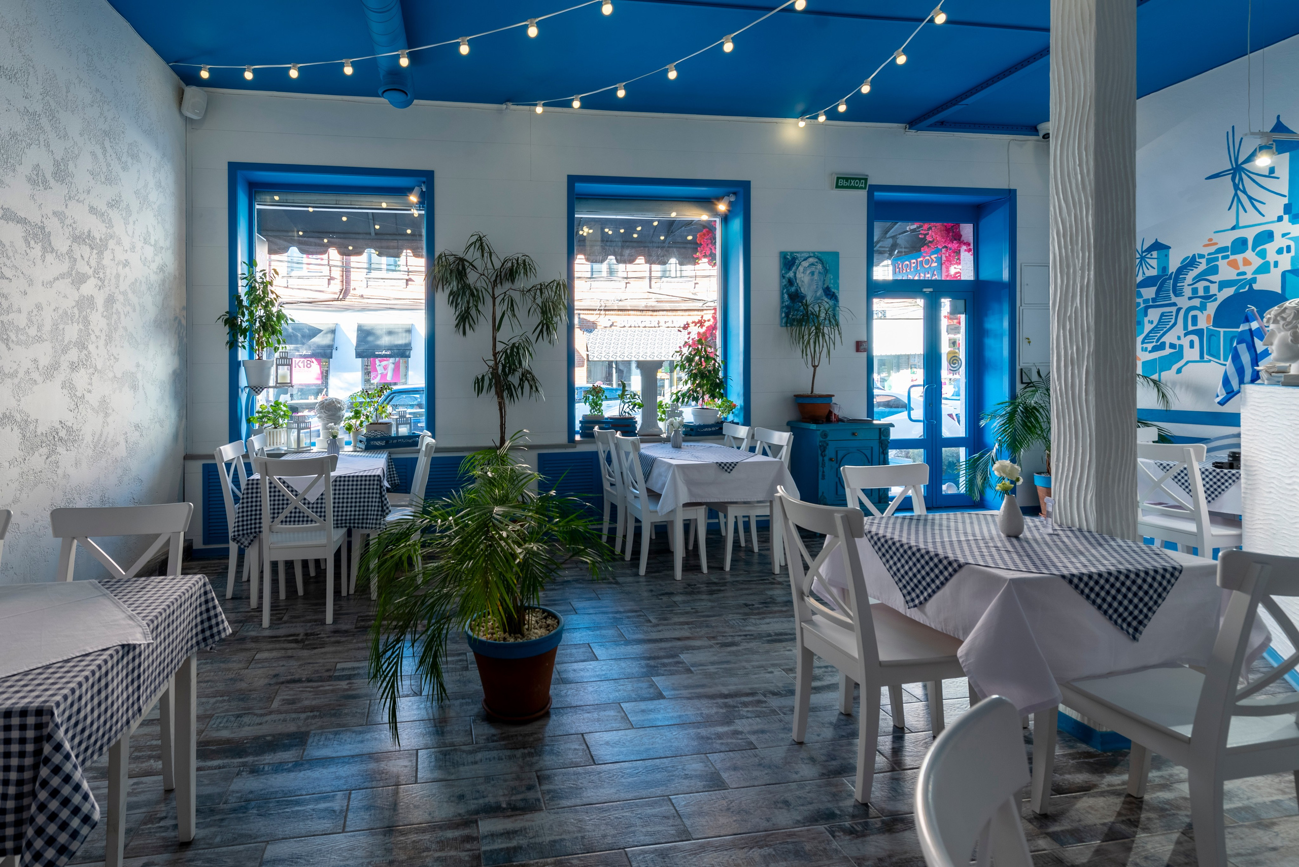 Греческая Таверна Йоргос. Интерьерный и репортажный фотограф в Краснодаре Дмитрий Вальков