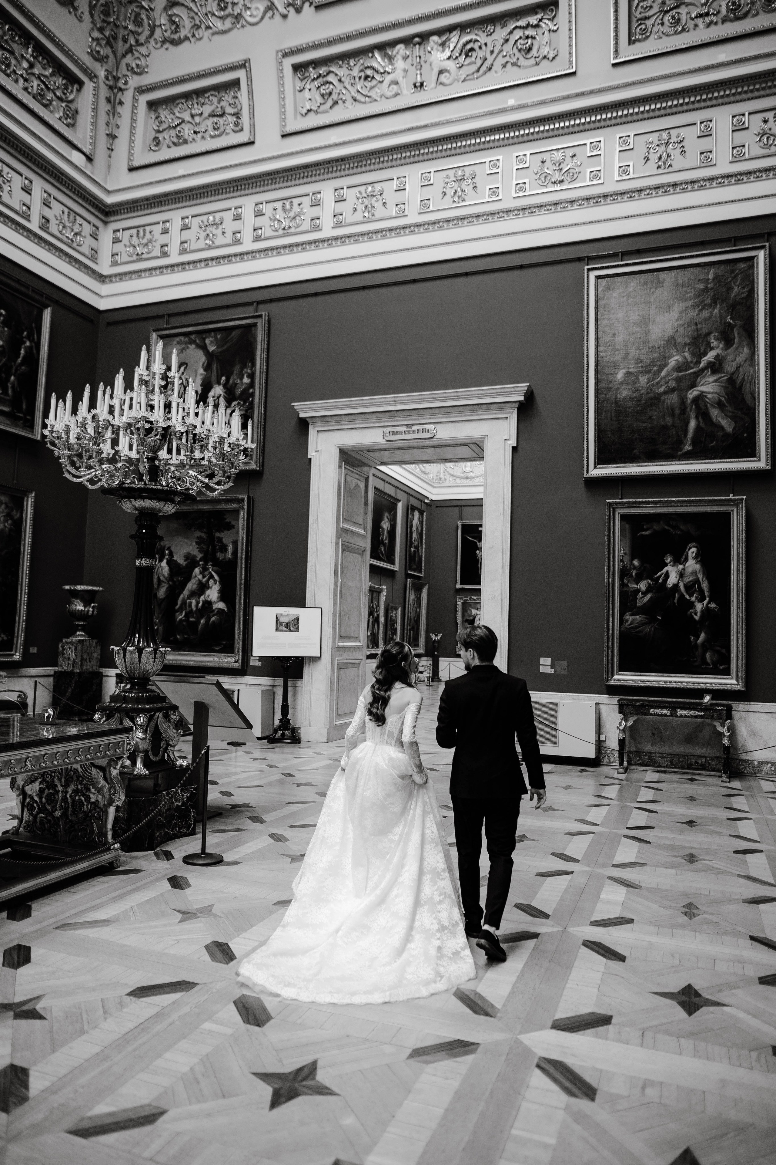 Ольга и Глеб / Эрмитаж. Фотограф Veronika Potaseva