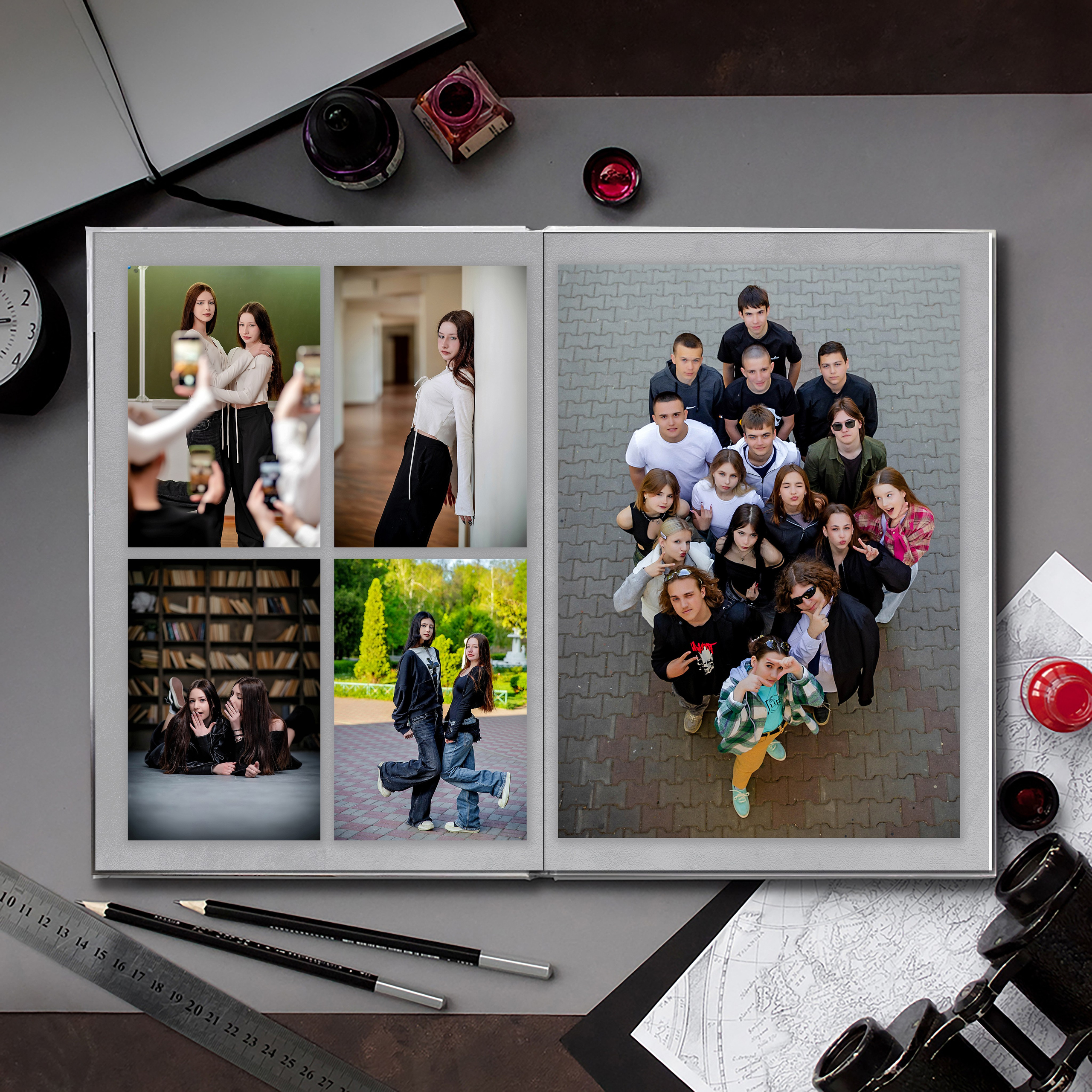 Выпускной альбом для выпускников школы (Дизайн № 203). Современные Выпускные Альбомы в Ростове-на-Дону