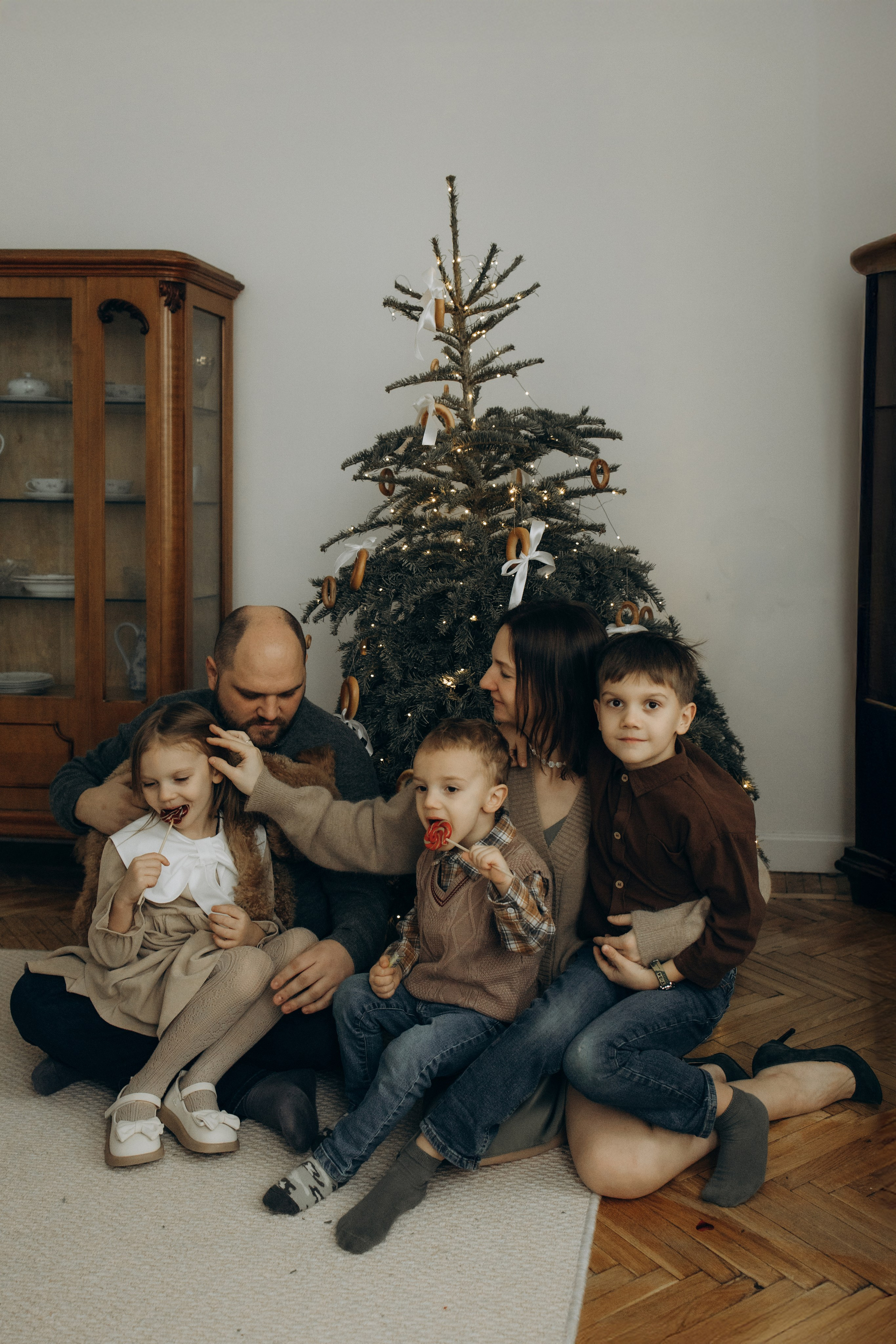 Домашняя история большой семьи. Семейный фотограф Москва Юлиана Фетисова