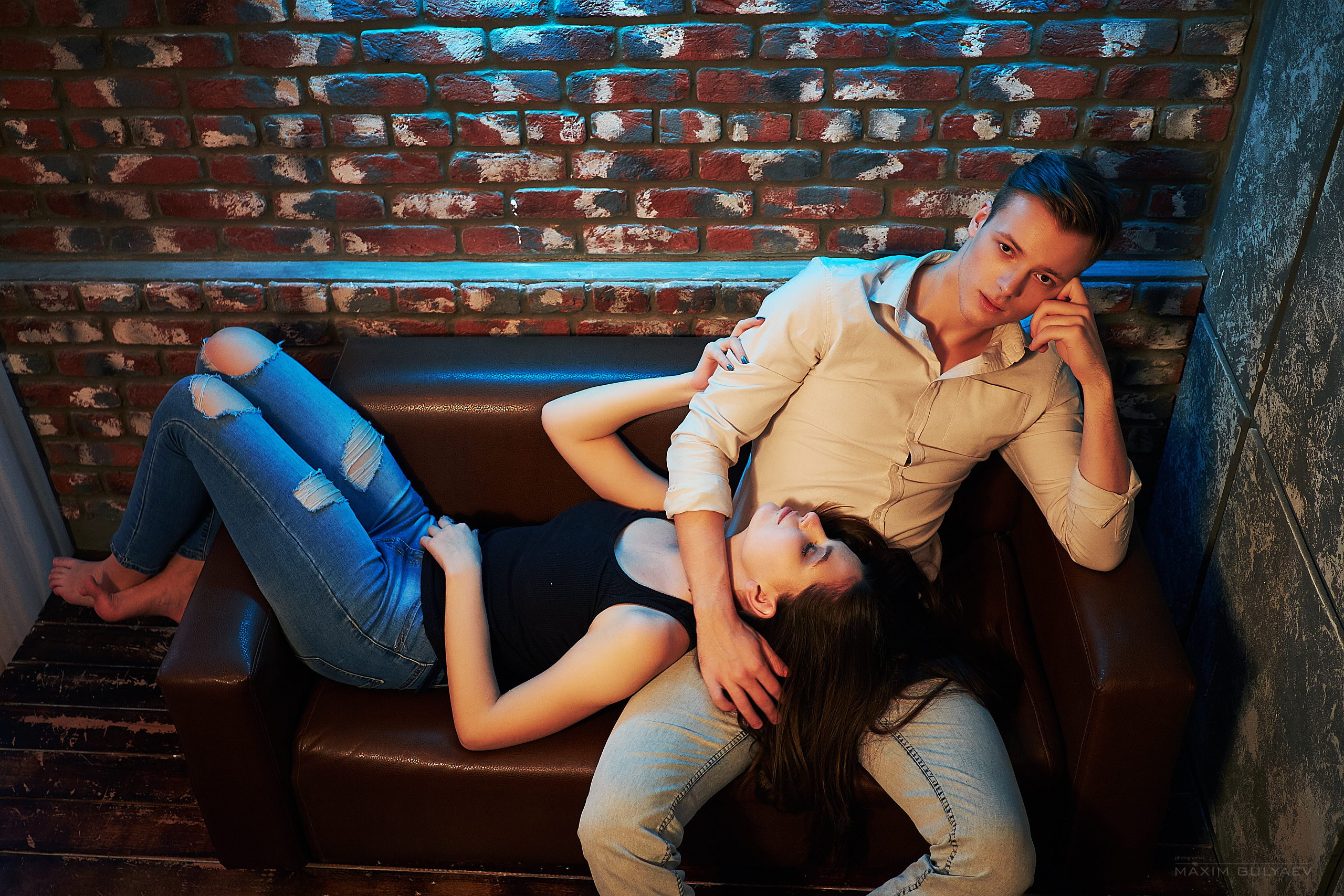 Романтичная фотосессия истории любви