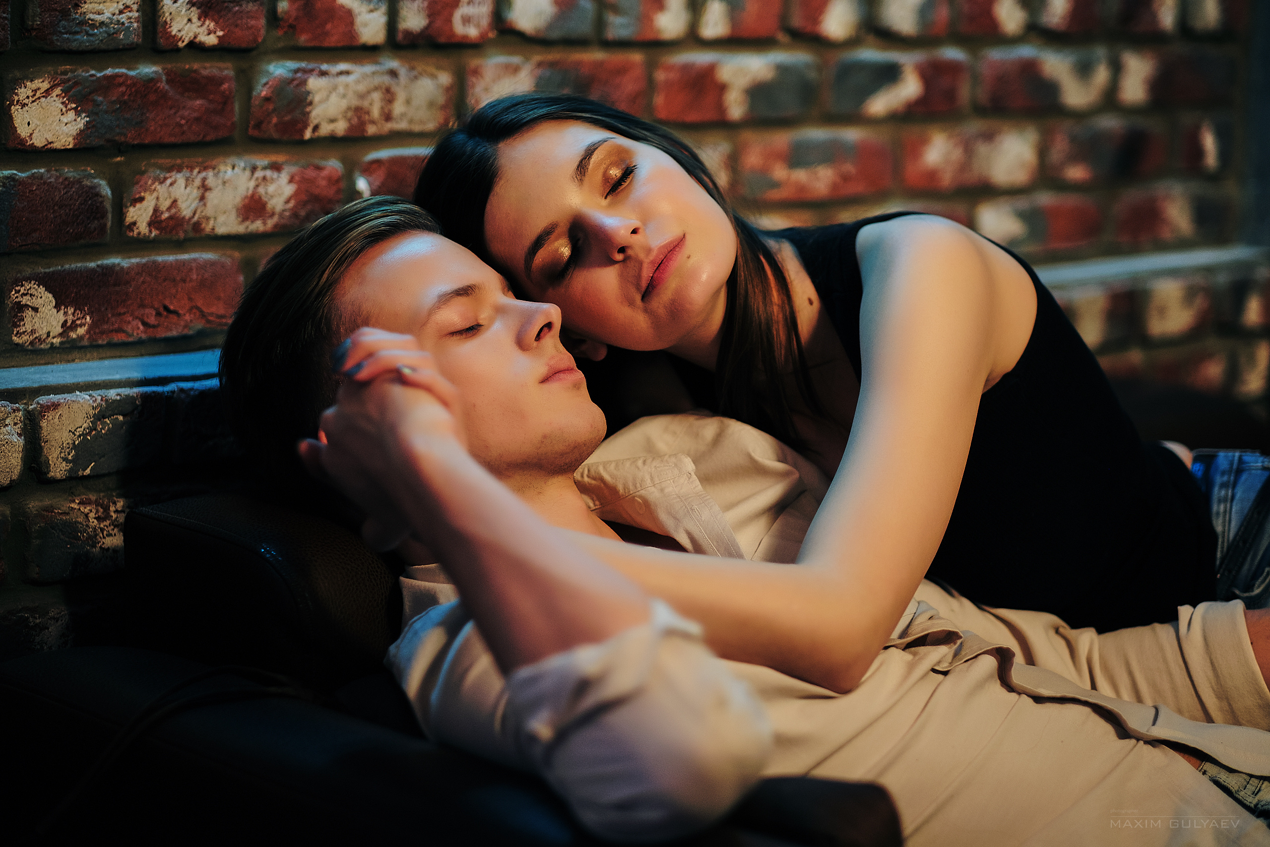 Романтичная фотосессия истории любви