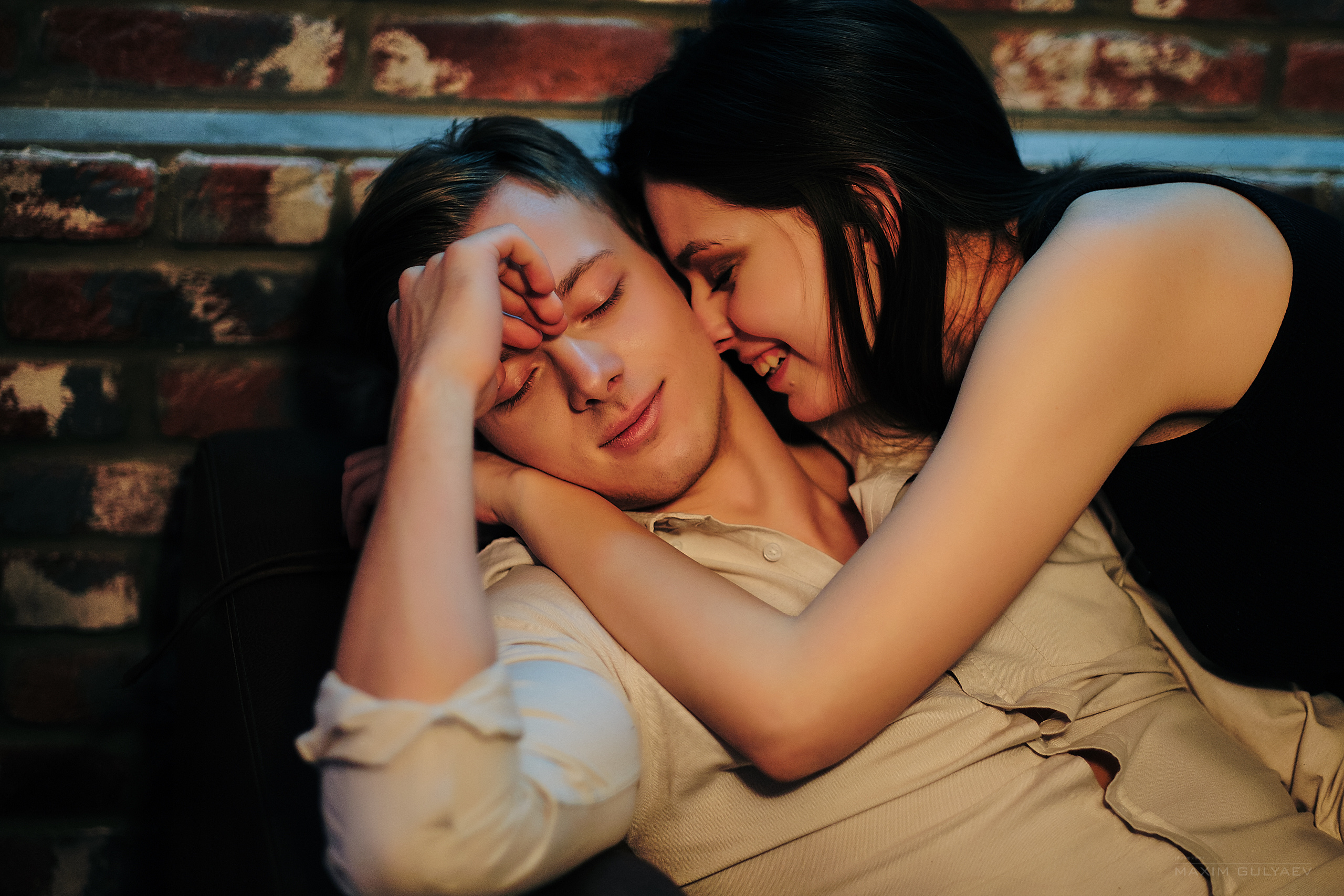 Романтичная фотосессия истории любви